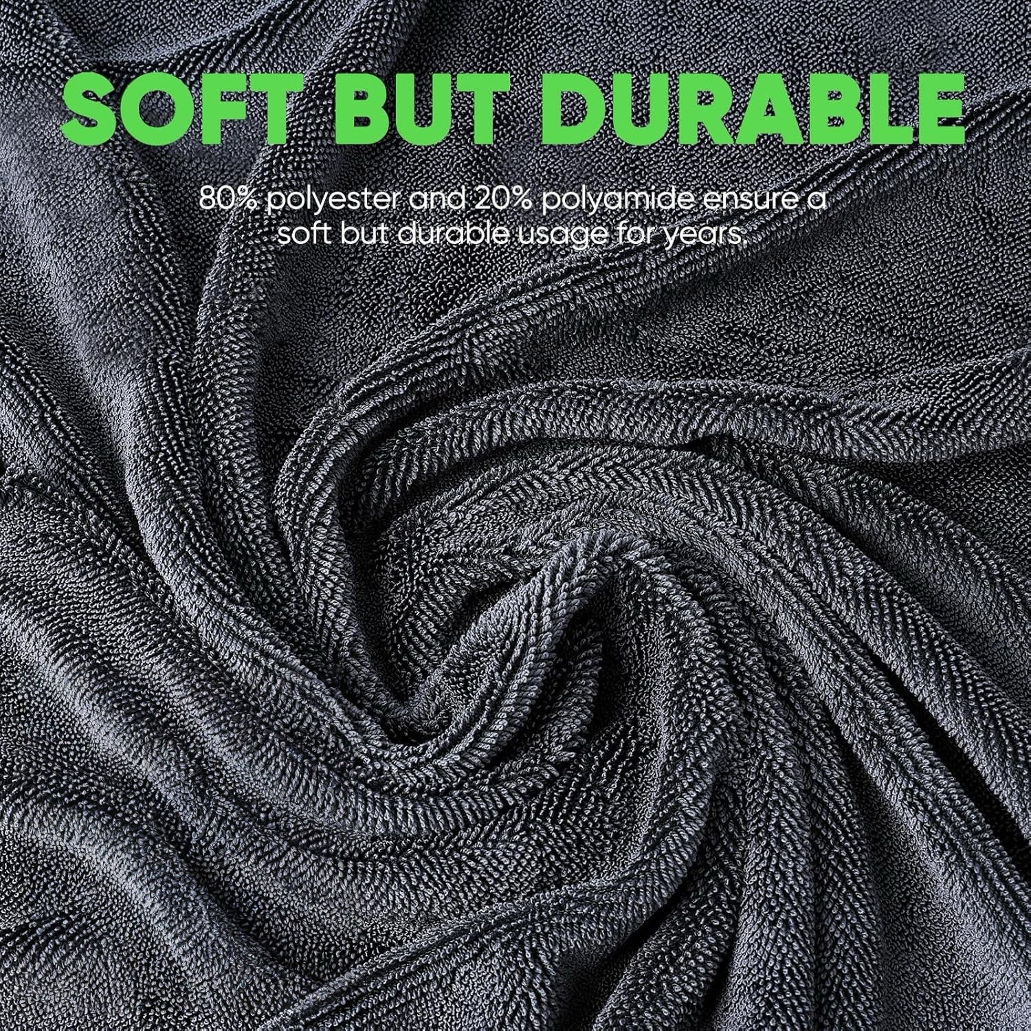 [GOLD] 2+1 pcs MagicDry Twist-Weave Microfiber Car Towel – Streak-Free, Ultra-Absorbent, Scratch-Safe - Image 5