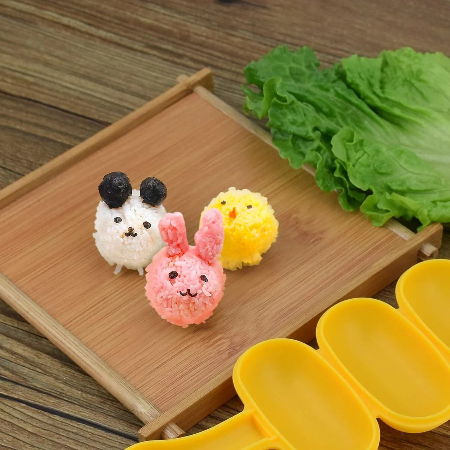 [GOLD] 2 pcs Rice Ball Shaker Set – Easy DIY Rice Ball Maker - Image 8