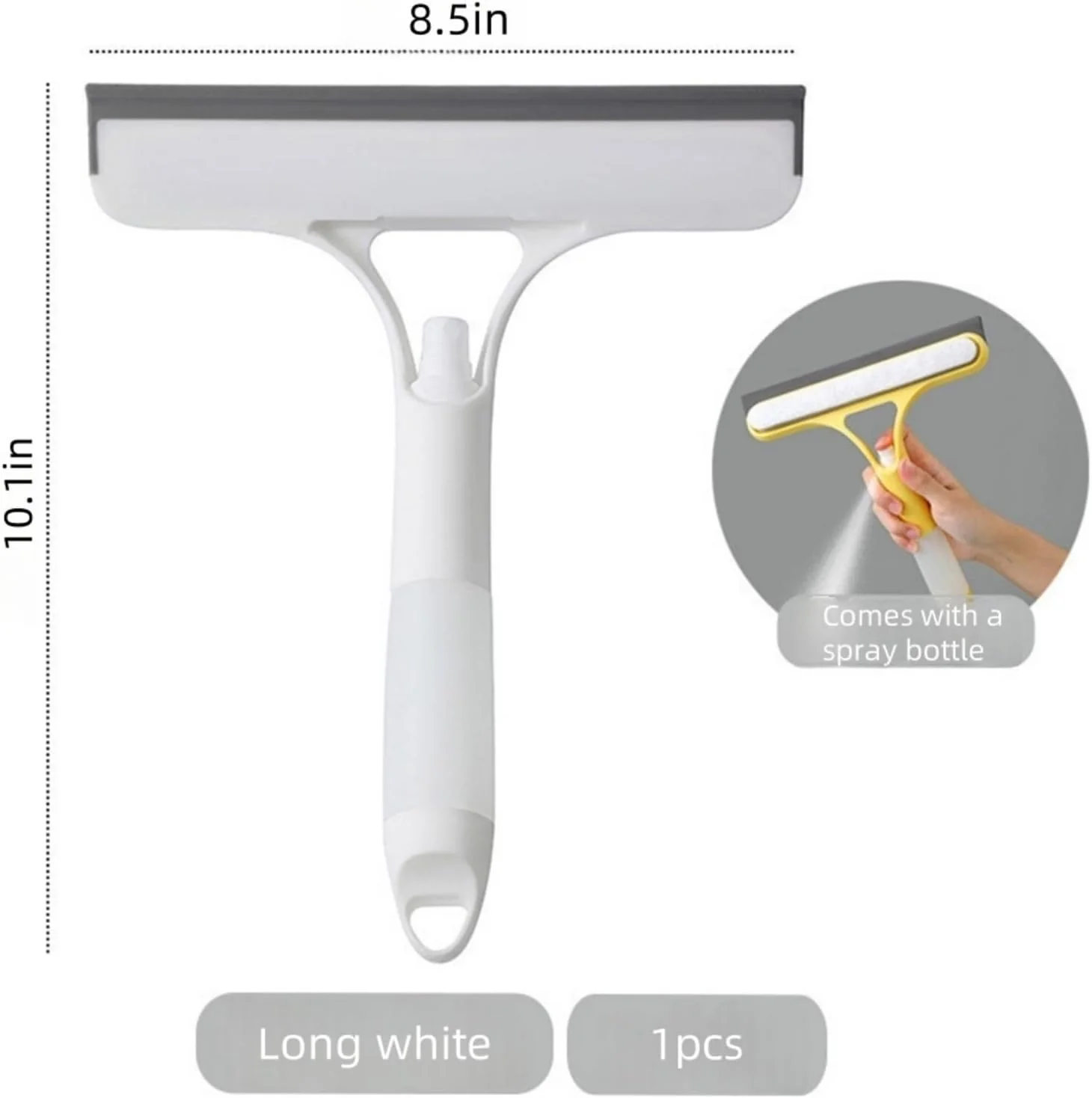 [GOLD] 3-in-1 Spray Window & Mirror Squeegee - Image 9