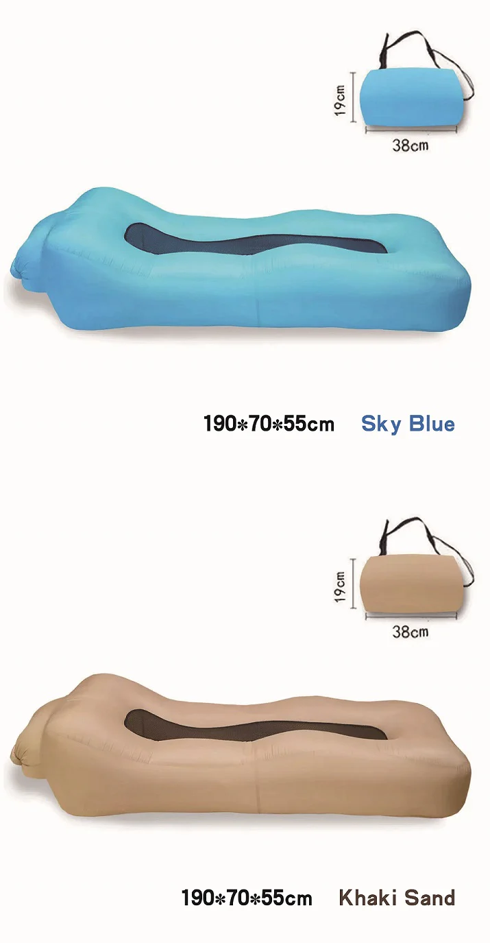 [GOLD] AeroLounge Go – Compact Pump-Free Inflatable Lounger - Image 12