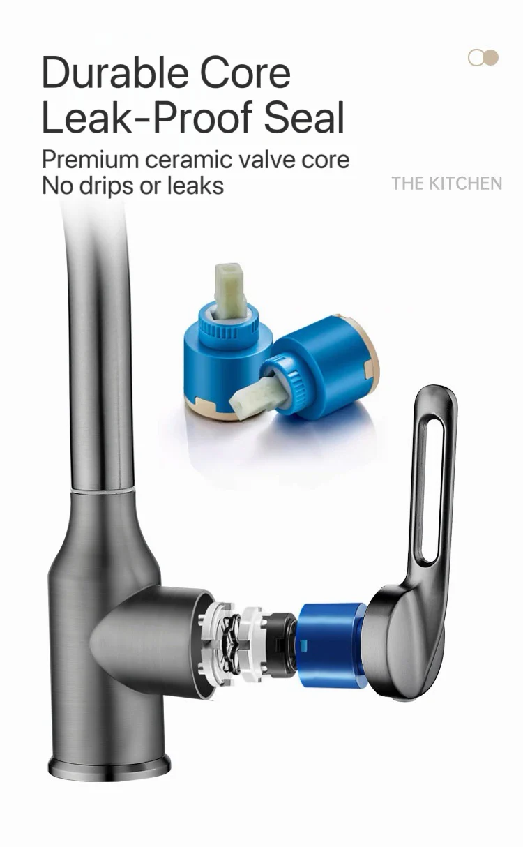 [GOLD] AeroSpa 4-Mode Stainless Steel Bathroom Faucet - Image 6