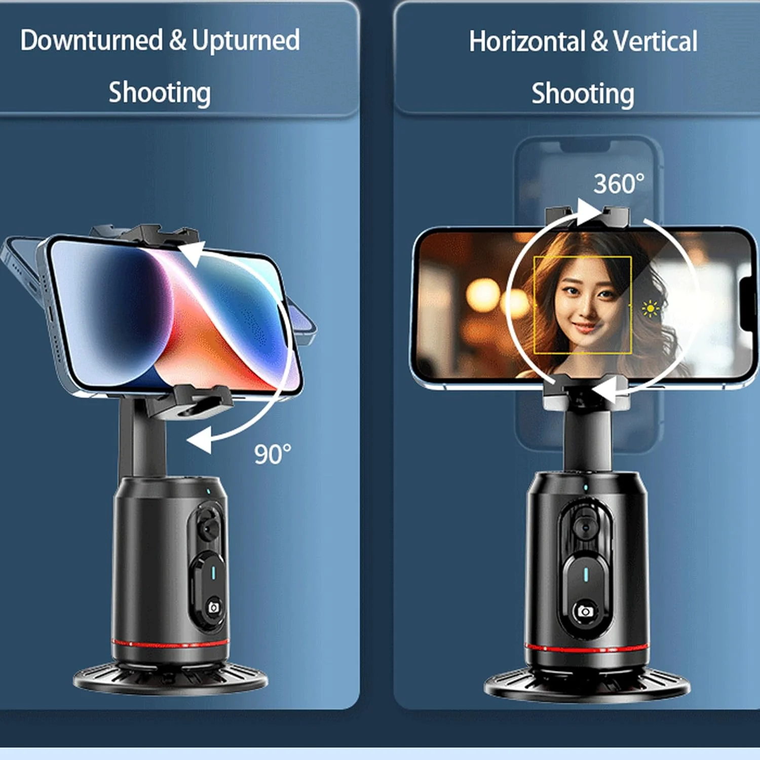 [GOLD] AimoStand – Built-in AI Camera Smart Auto-Tracking Phone Stand - Image 6