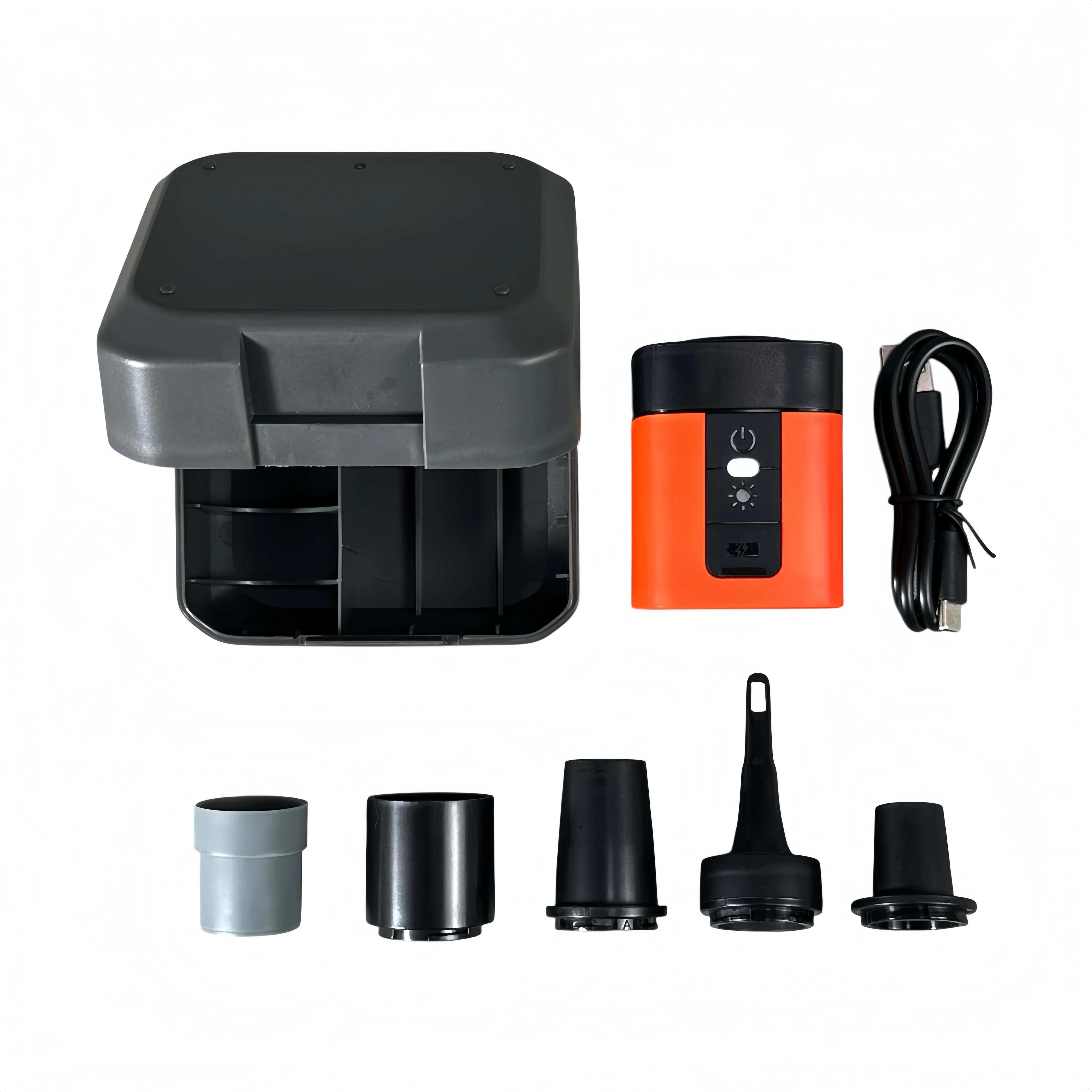[GOLD] AirBurst Pro – Compact Electric Pump with Vacuum & LED Light - Image 2