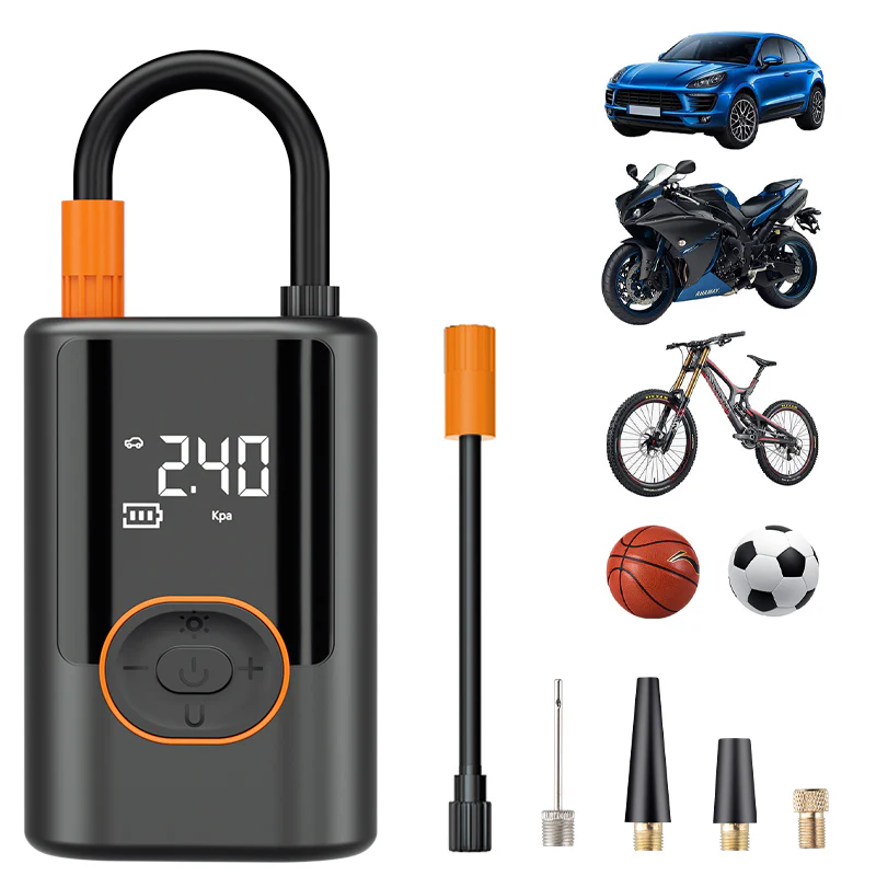 [GOLD] AirCore S1 – Smart Portable Tire Inflator | Wireless + Wired + Power Bank - Image 12