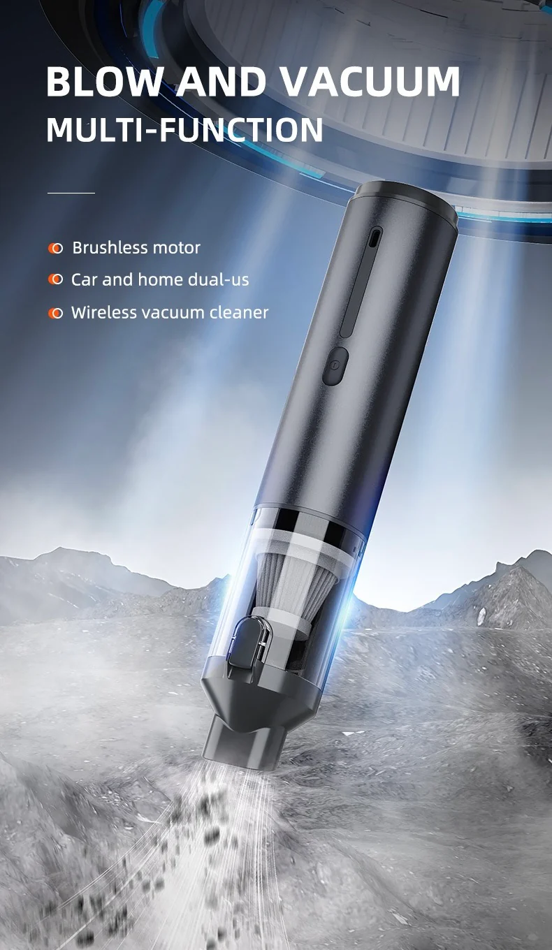 [GOLD] AirTrek Pro – Compact Vacuum & Blower with Enhanced Dual Power - Image 2
