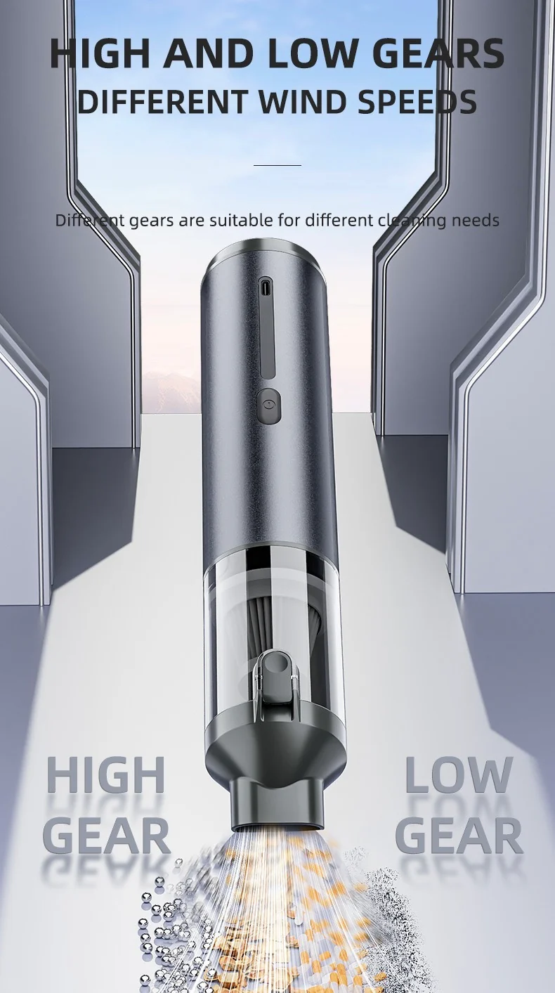 [GOLD] AirTrek Pro – Compact Vacuum & Blower with Enhanced Dual Power - Image 5