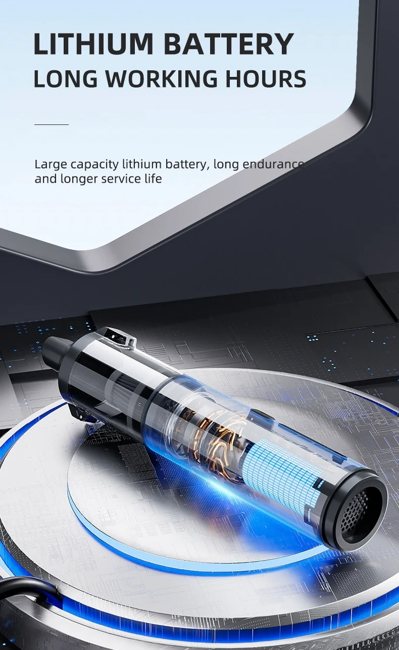 [GOLD] AirTrek Pro – Compact Vacuum & Blower with Enhanced Dual Power - Image 9