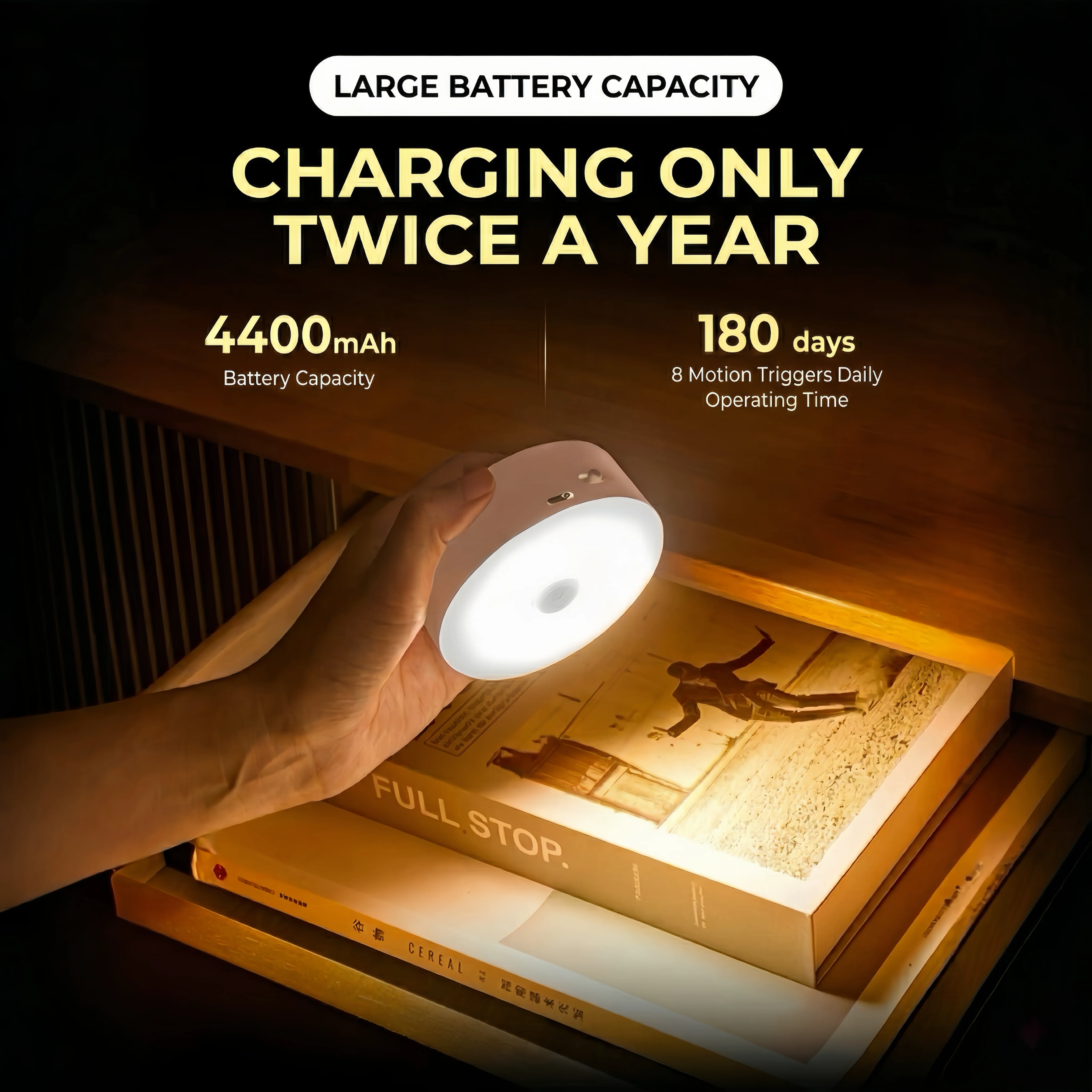 [GOLD] All-Purpose Magnetic Motion Sensor Light - Image 3