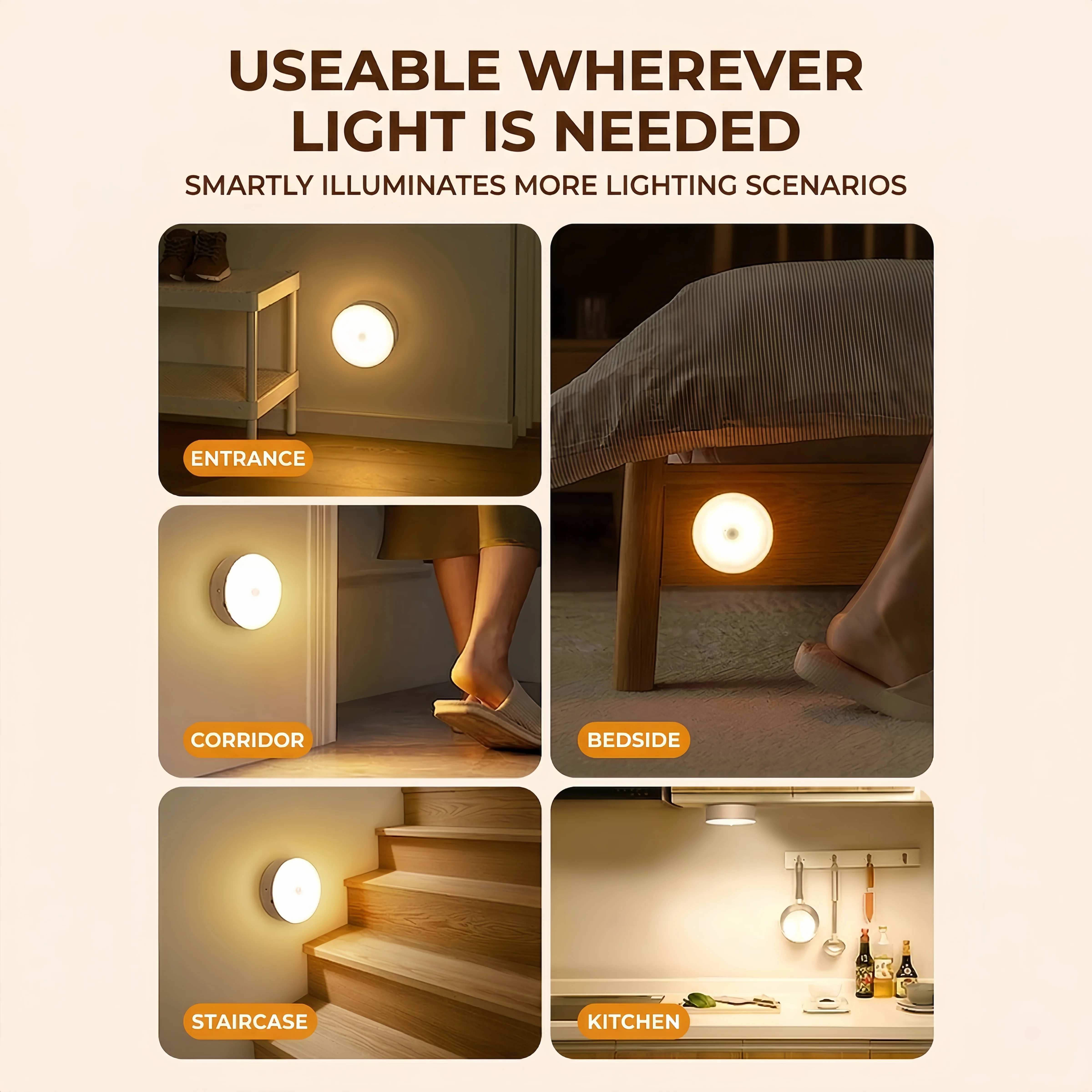 [GOLD] All-Purpose Magnetic Motion Sensor Light - Image 7