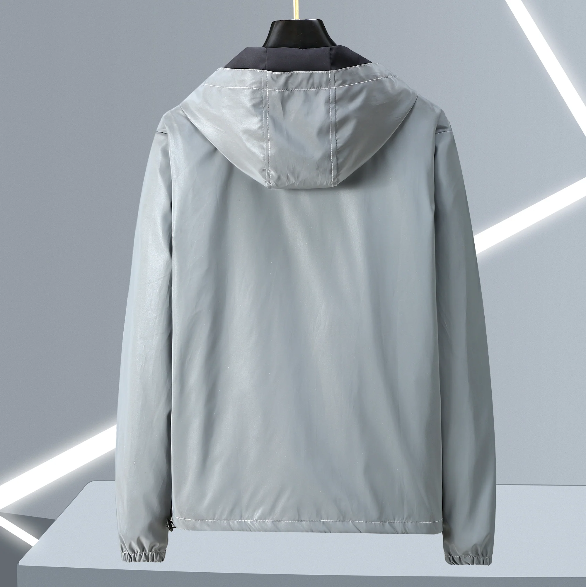 [GOLD] Chromashift Reflective Windbreaker – Daily Wear, Night Runs, Rides & Color-Shifting - Image 4