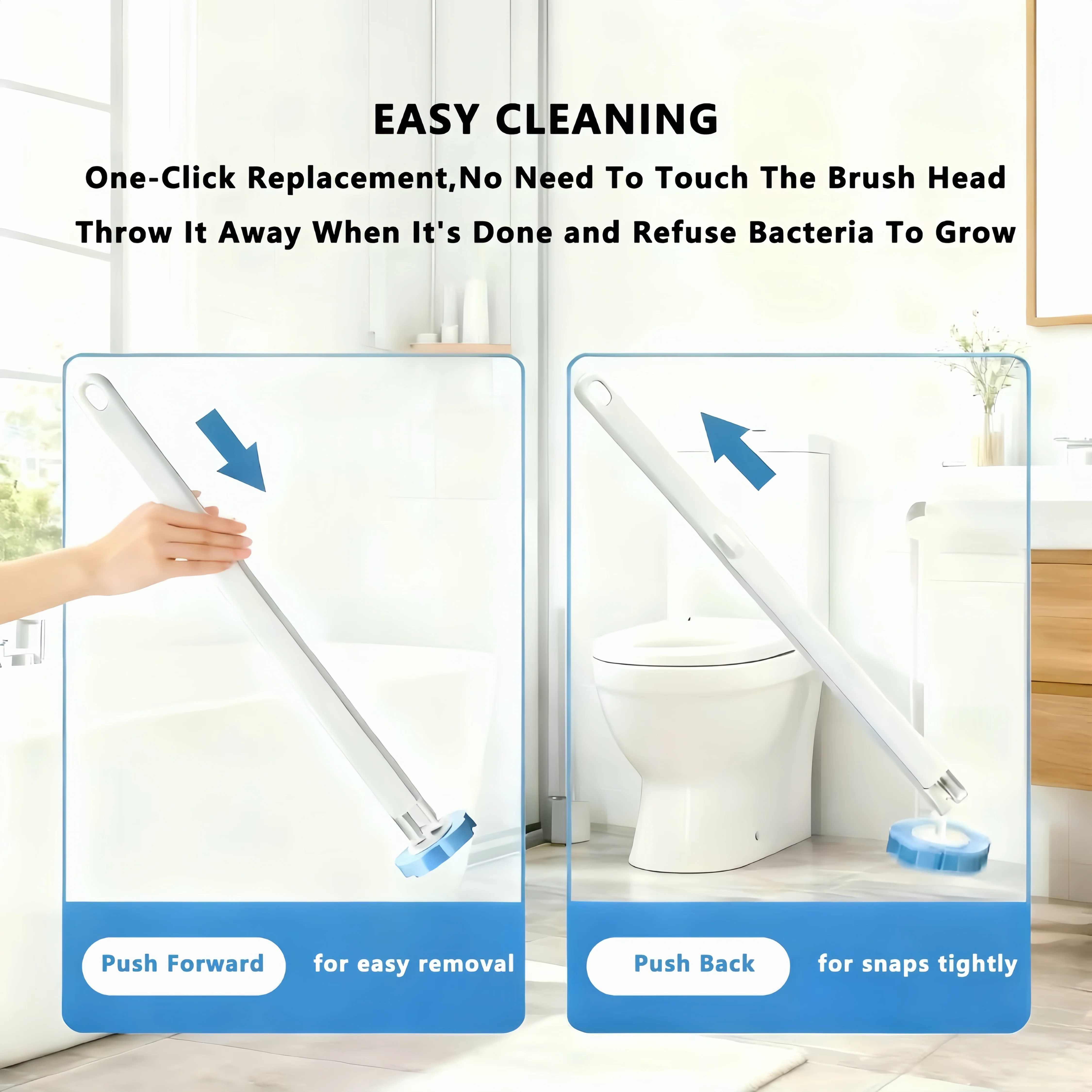 [GOLD] CleanSnap Disposable Toilet Brush System - Image 5
