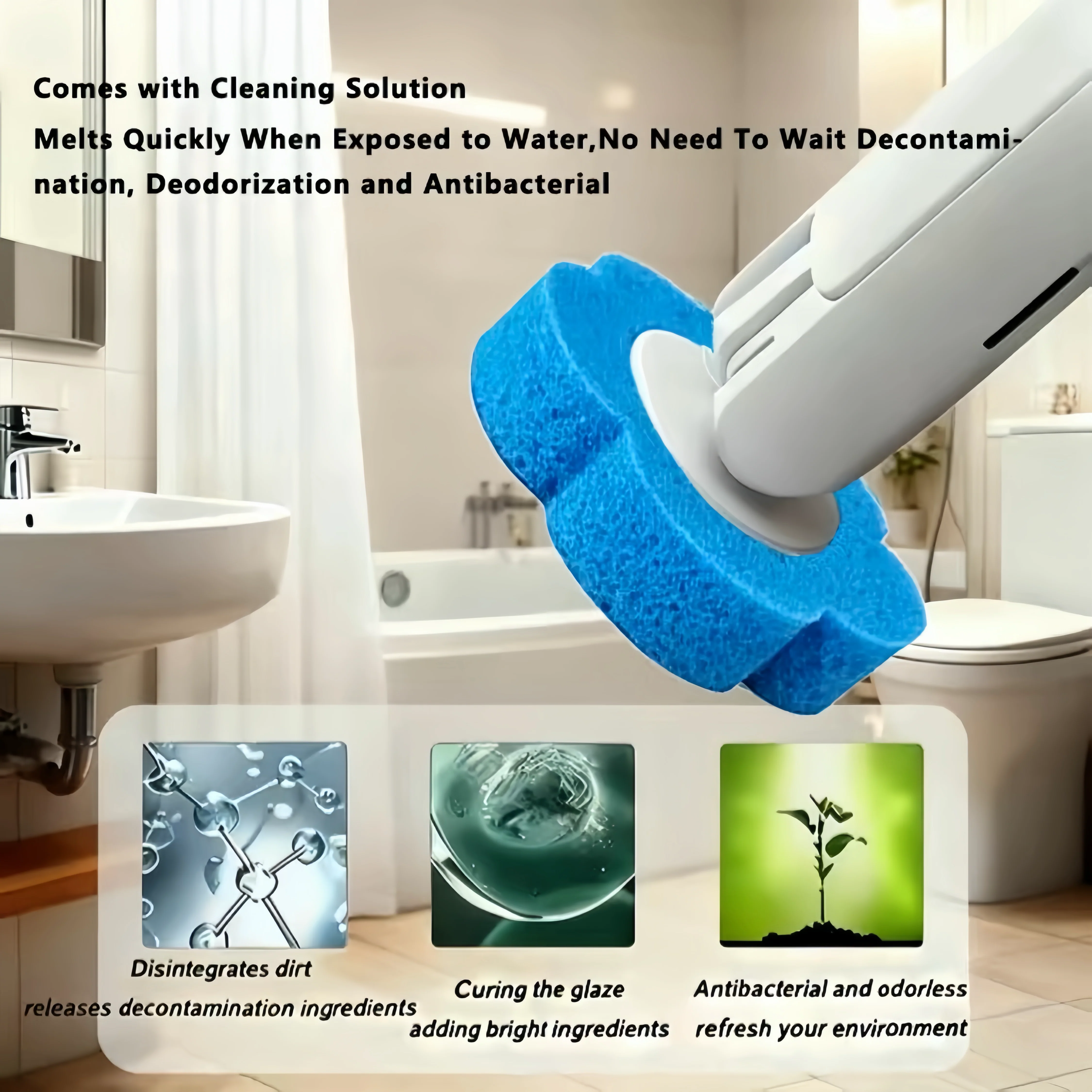 [GOLD] CleanSnap Disposable Toilet Brush System - Image 6