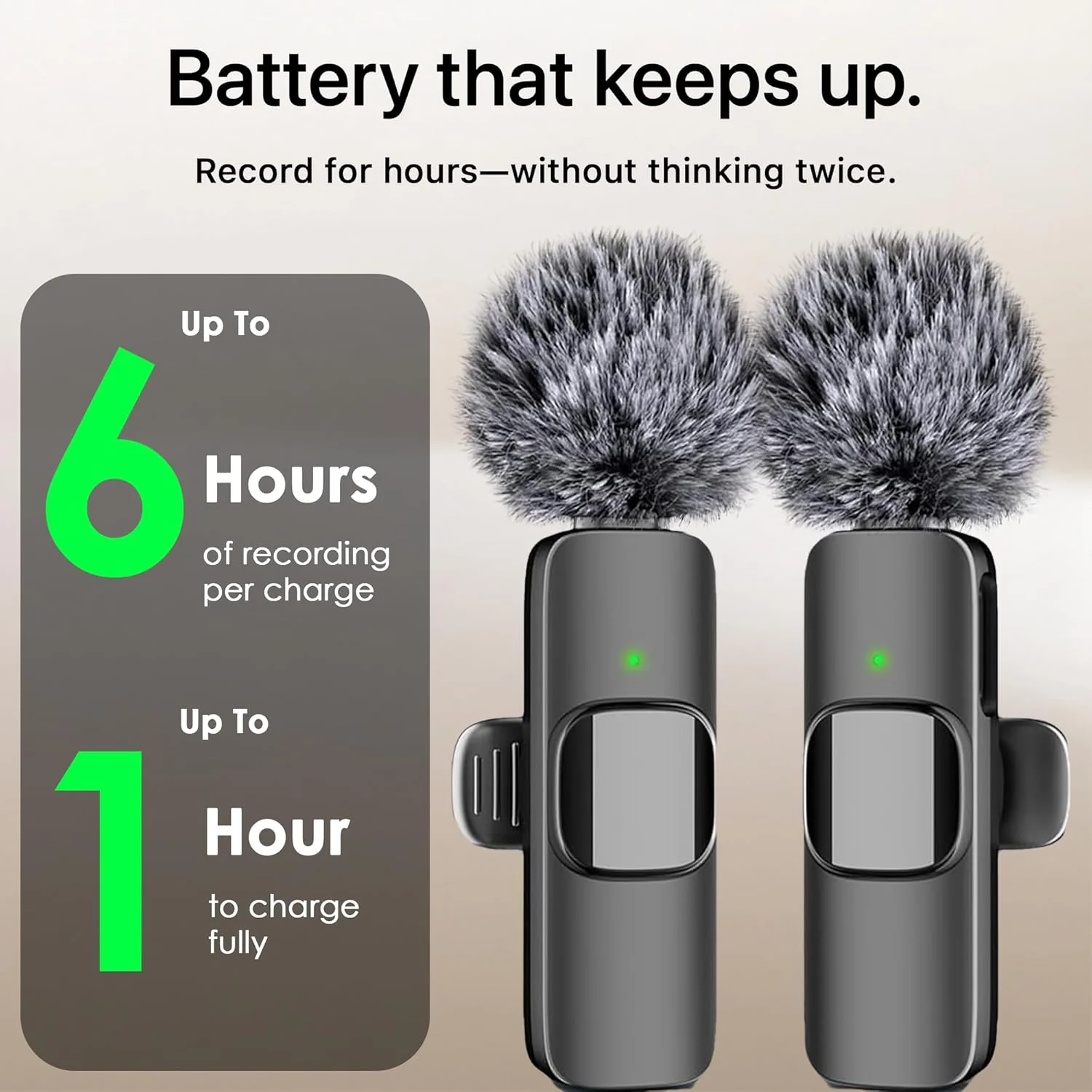 [GOLD] ClipMic Duo – Wireless Noise-Reducing Mic Set - Image 8