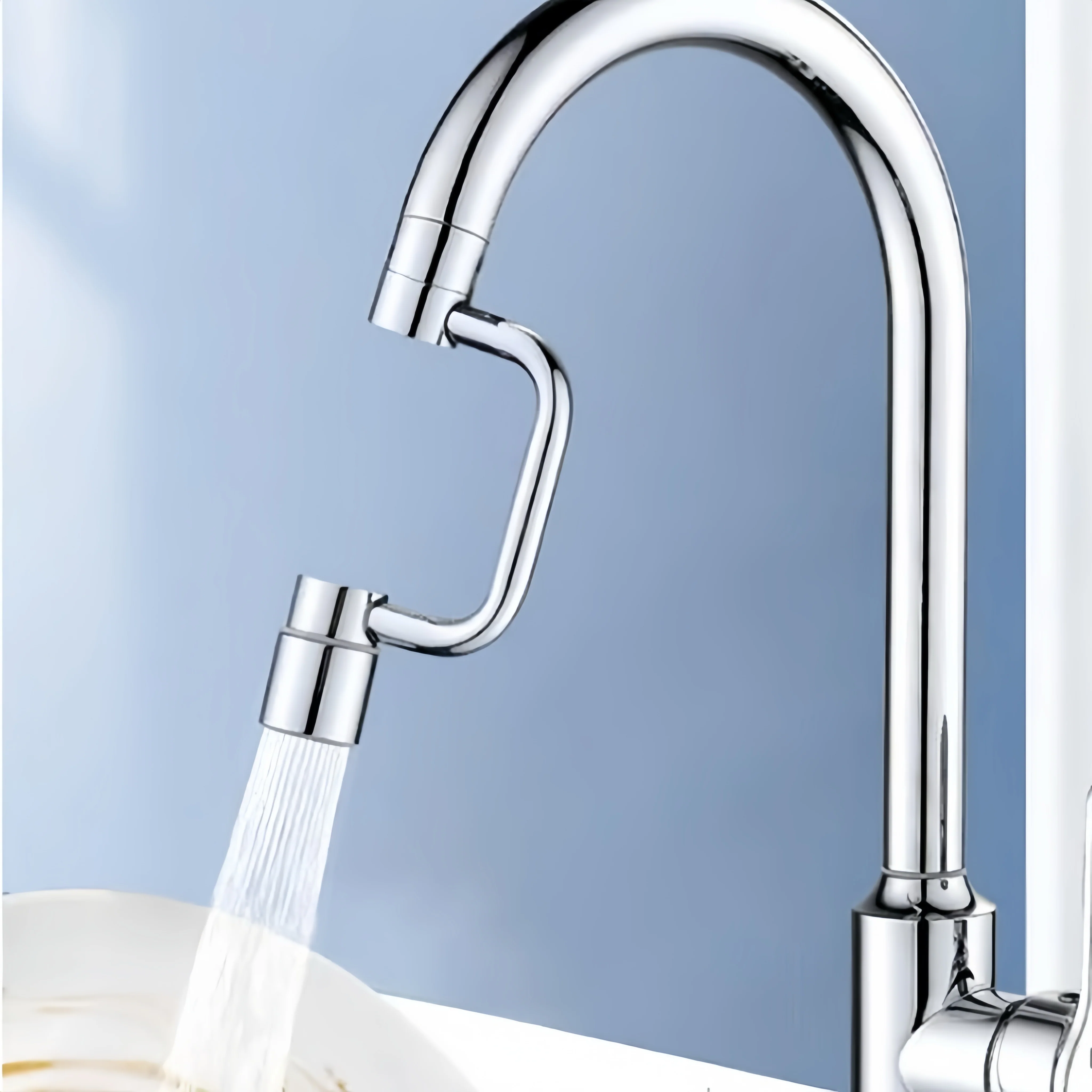 [GOLD] FlexiFlow 1080° Rotating Faucet Extender - Image 2