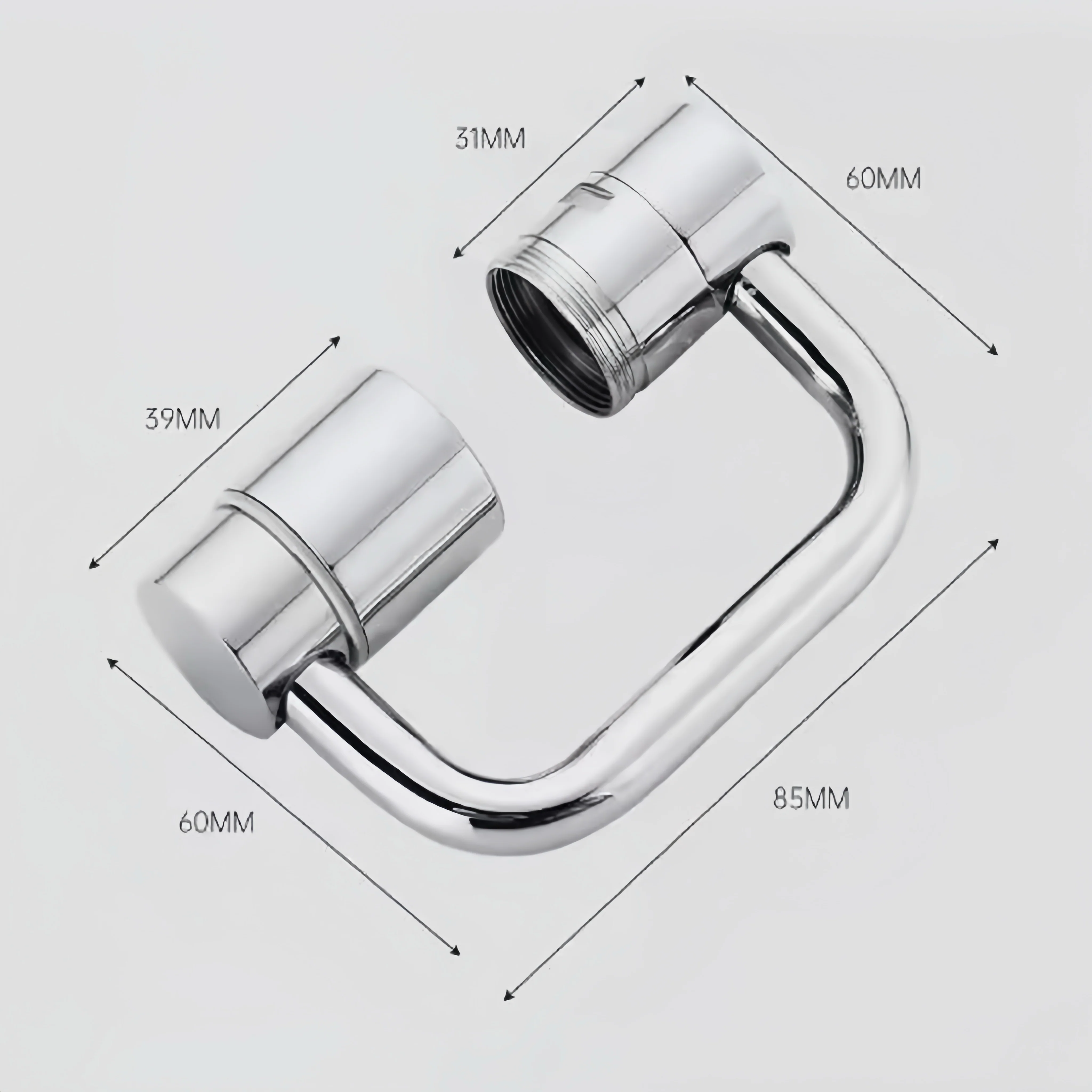 [GOLD] FlexiFlow 1080° Rotating Faucet Extender - Image 8