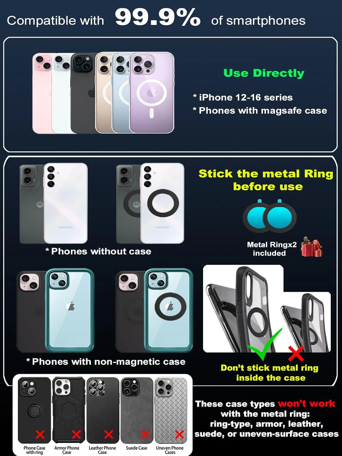 [GOLD] Gen 2 360° Vacuum + Nano-Gel Phone Holder - Image 8