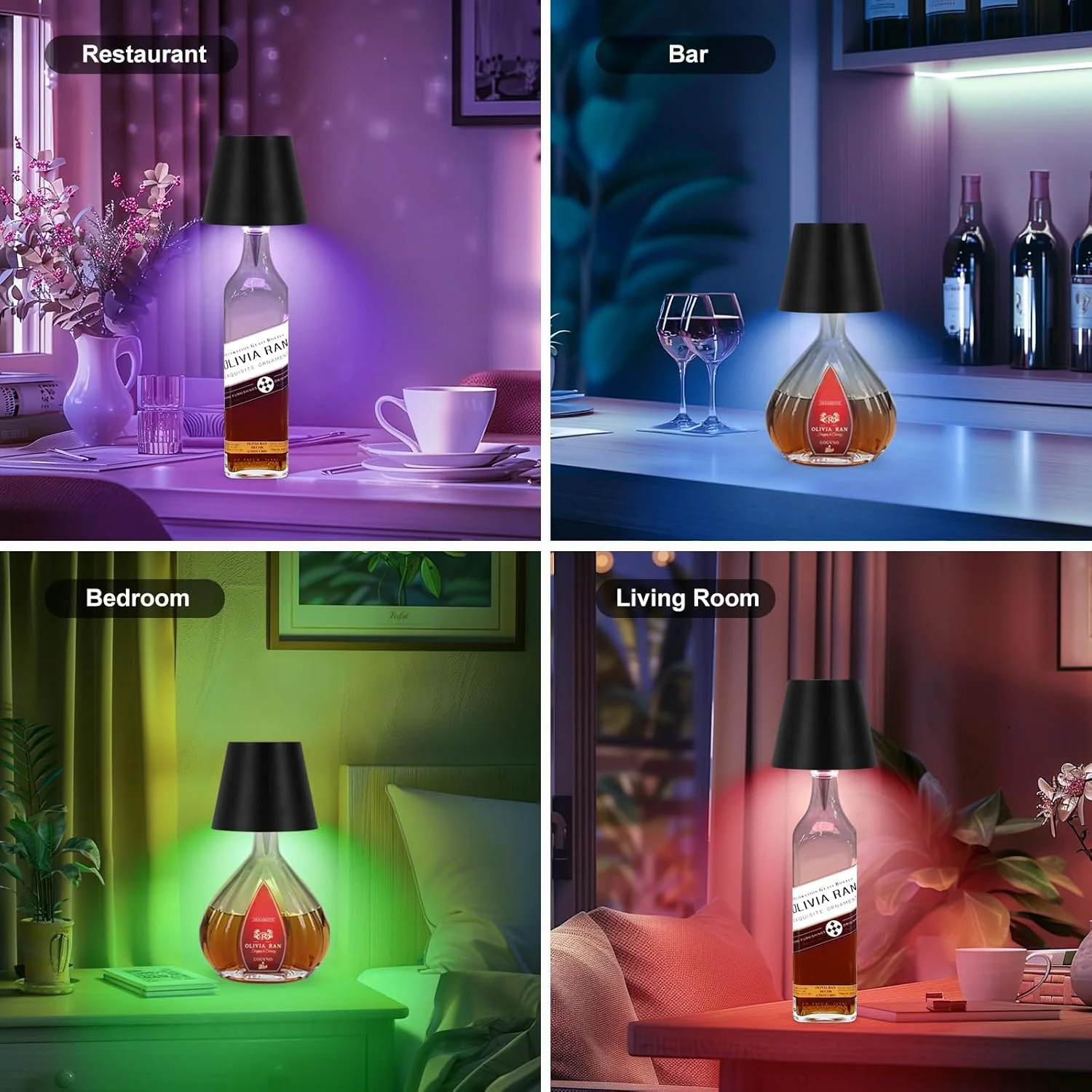 [GOLD] Gen.2 BottleGlow™ RGB Touch Lamp - Image 6