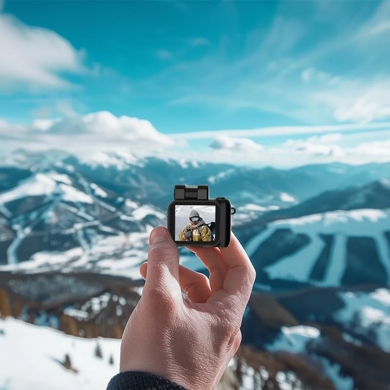 [GOLD] Gen.2 Mini Retro Keychain Camera – Pocket-Sized Fun with Vintage Flair - Image 10