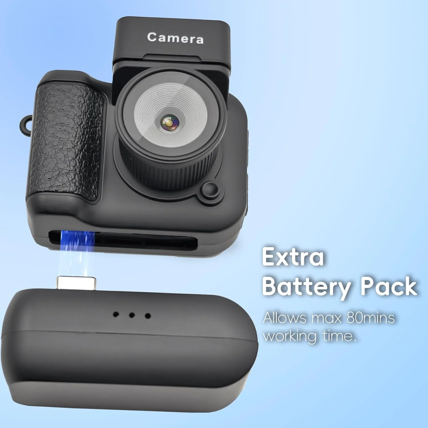 [GOLD] Gen.2 Mini Retro Keychain Camera – Pocket-Sized Fun with Vintage Flair - Image 5