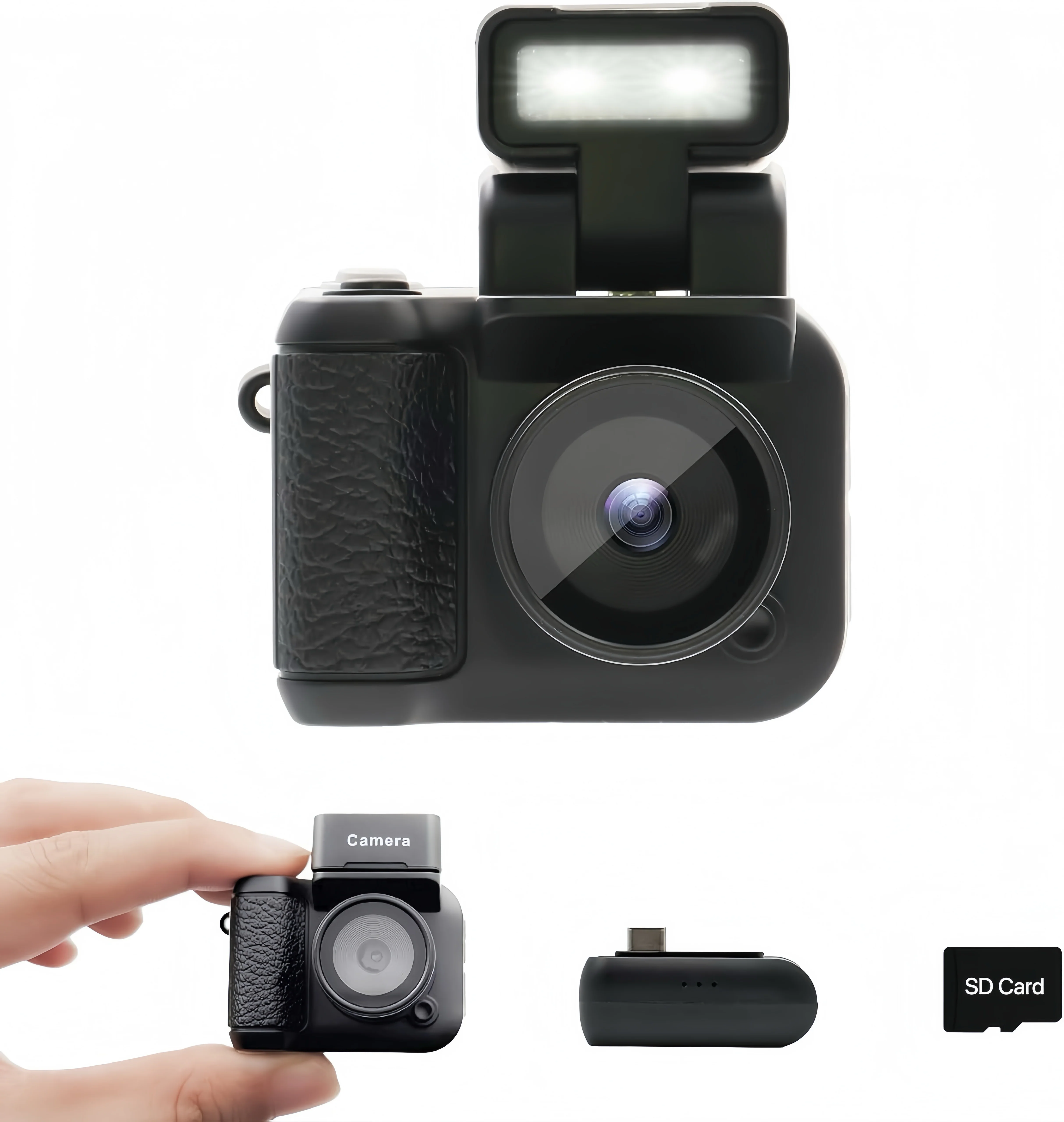 [GOLD] Gen.2 Mini Retro Keychain Camera – Pocket-Sized Fun with Vintage Flair - Image 8