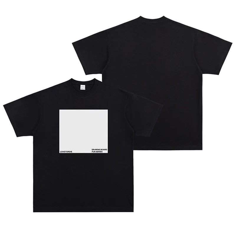 [GOLD] GlowCanvas Tee – Light-Activated Drawing T-Shirt - Image 2