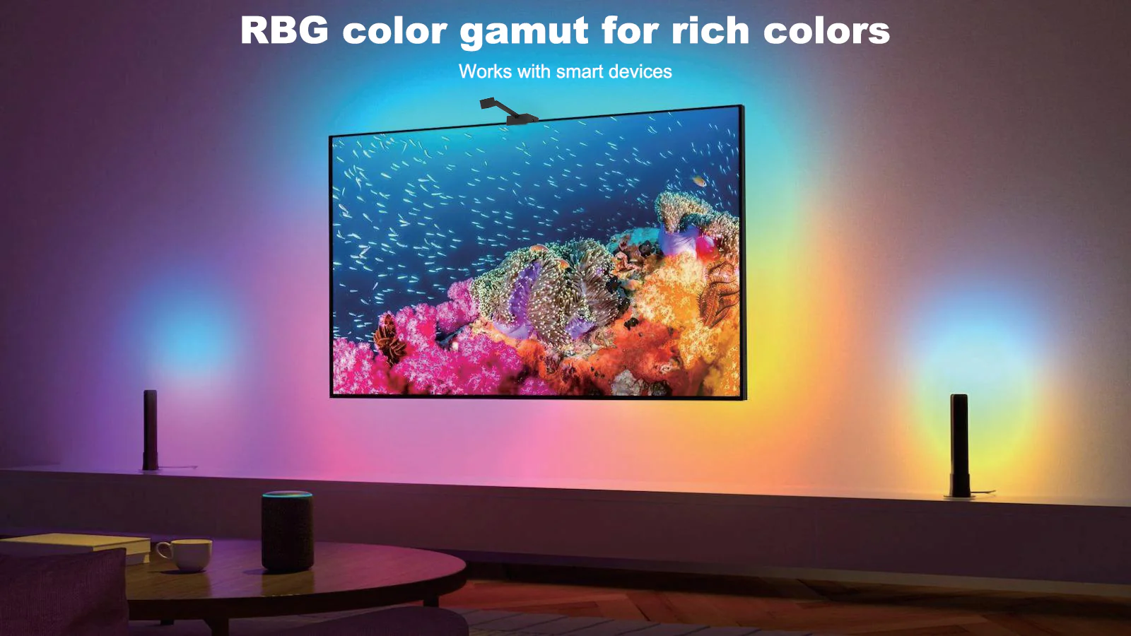 [GOLD] GlowSync™ HD – Smart LED TV Backlight Strip with Real-Time Screen Sync (50–65” TVs Only) - Image 10