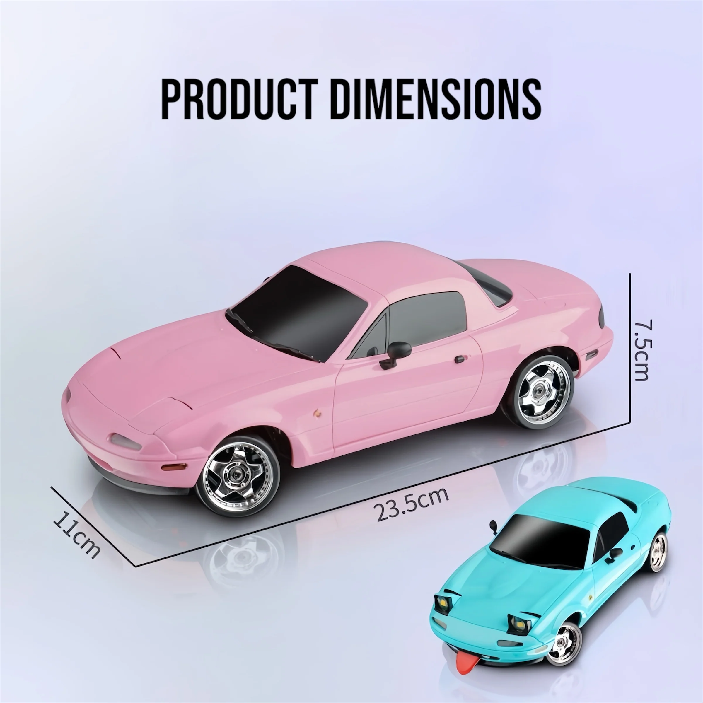 [GOLD] BlinkBuddy 1:18 Pro Drift RC Car - Image 3
