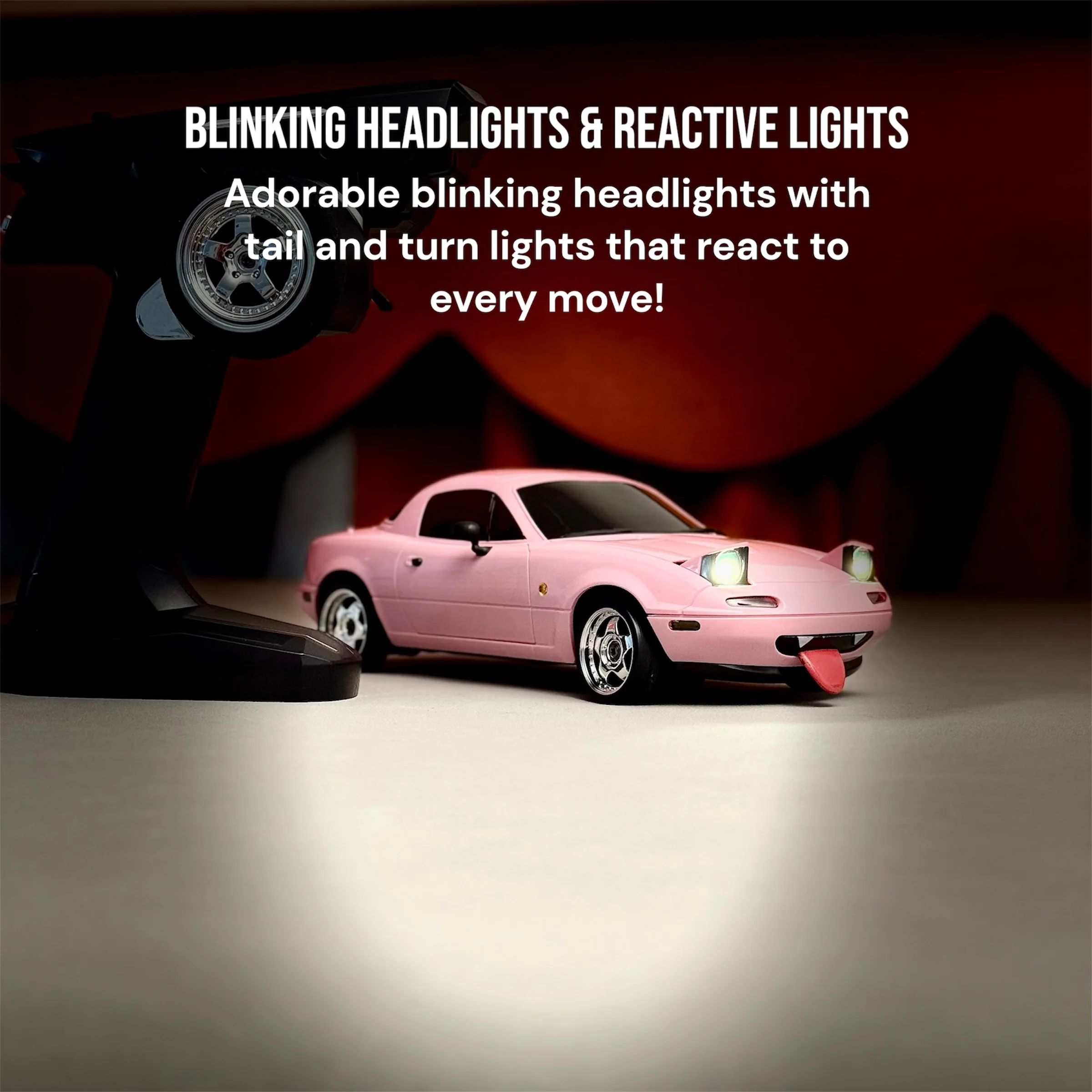 [GOLD] BlinkBuddy 1:18 Pro Drift RC Car - Image 6