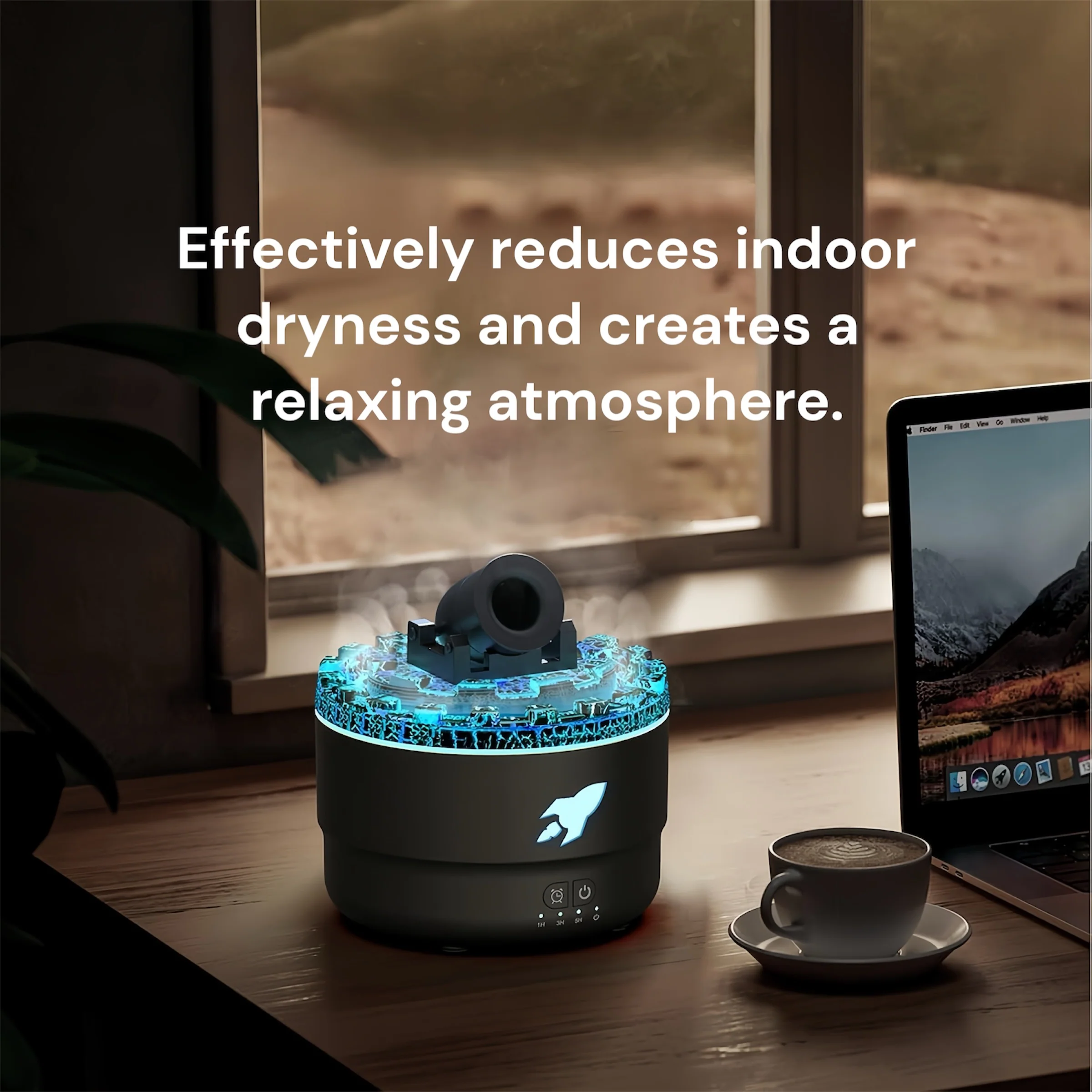 [GOLD] CannonMist™ Aromatherapy Humidifier - Image 3