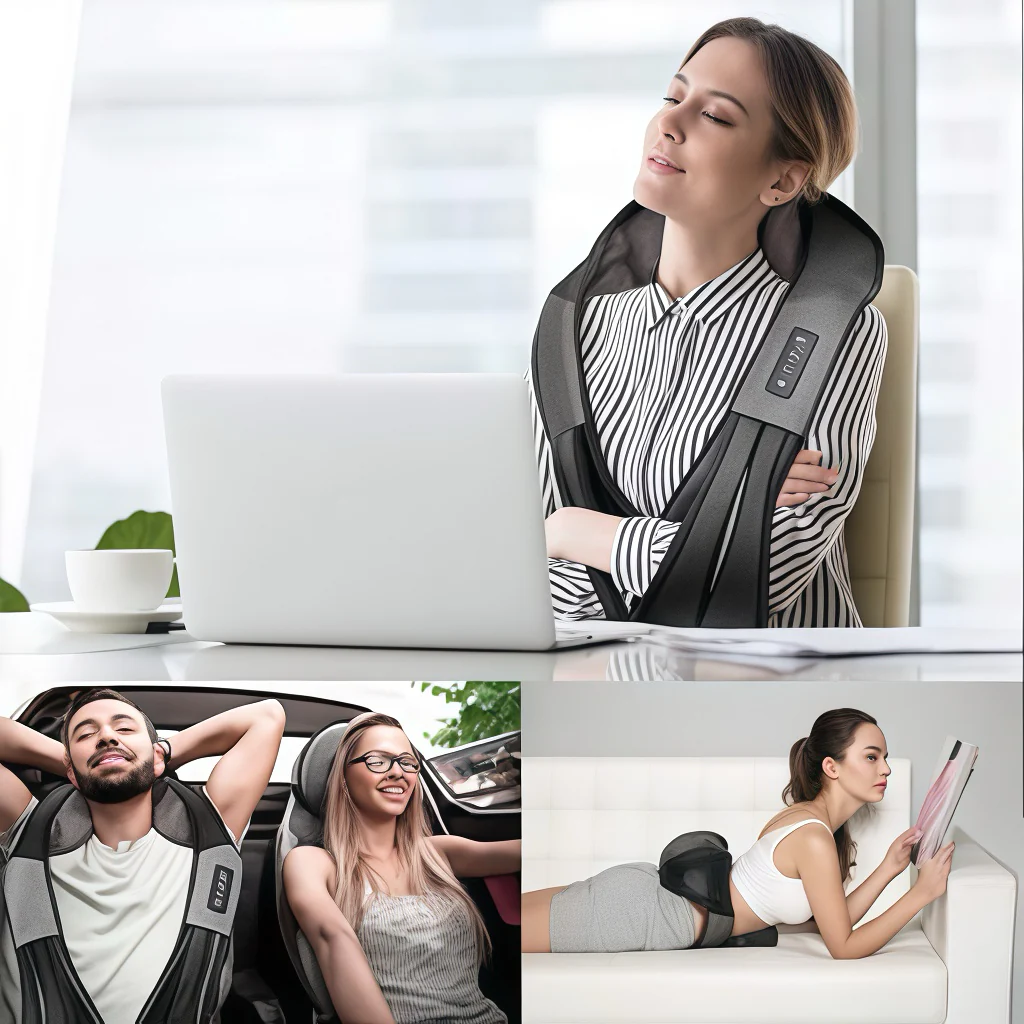 [GOLD] Heated Neck, Shoulder, and Back Massager - Image 9