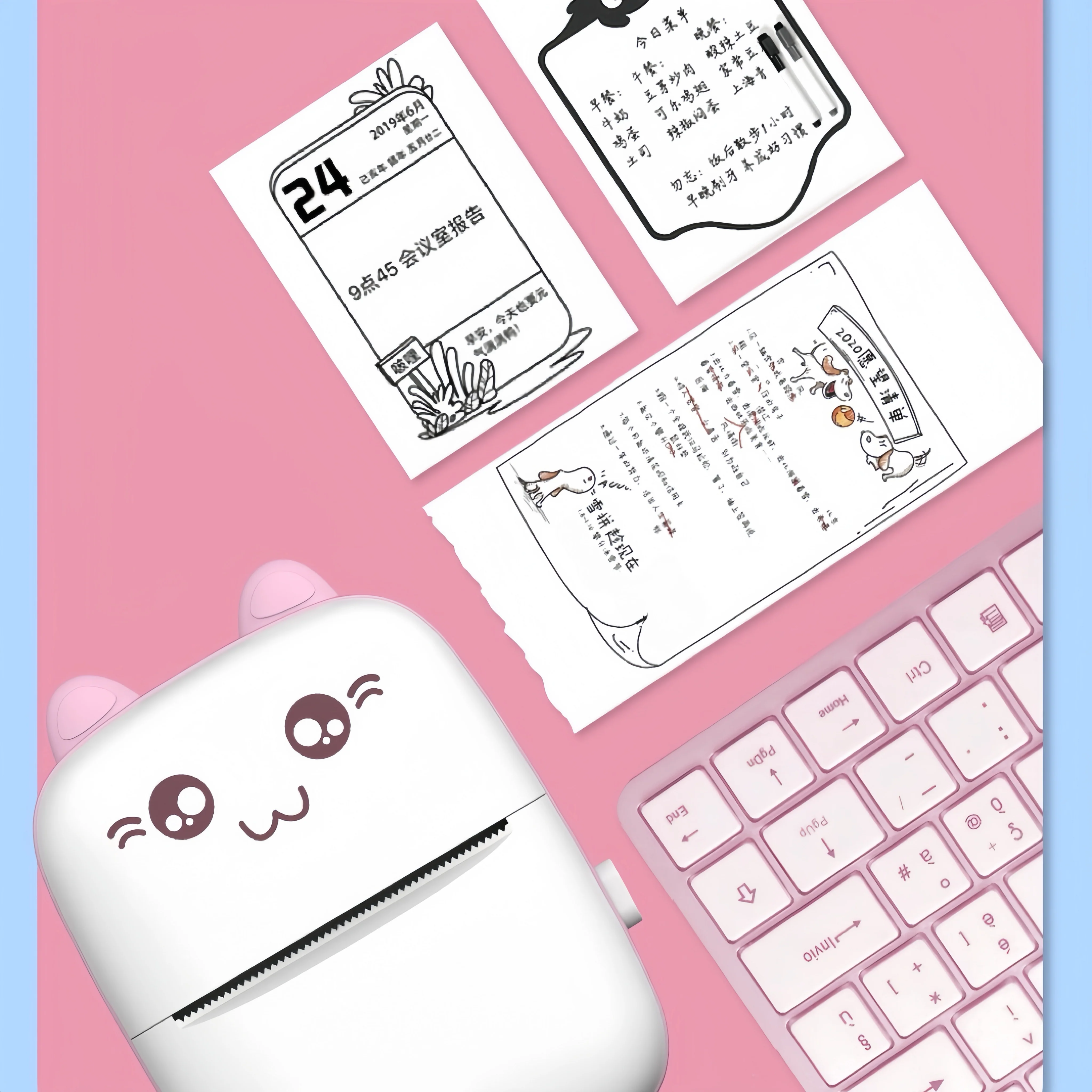 [GOLD] Mini Bluetooth Thermal Printer – Fun & Easy Wireless Printing - Image 6