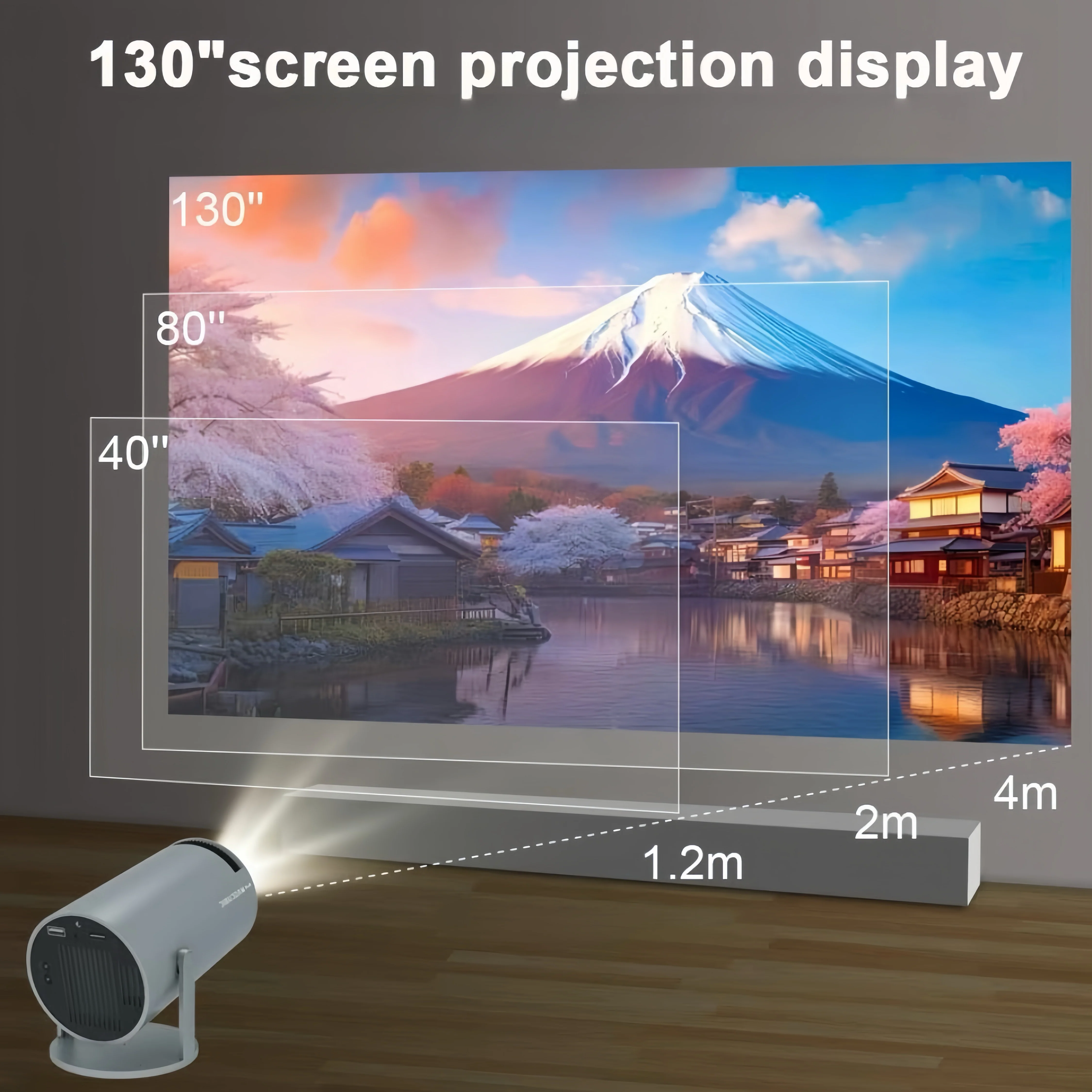[GOLD] PocketBeam Smart 180° Projector - Image 3