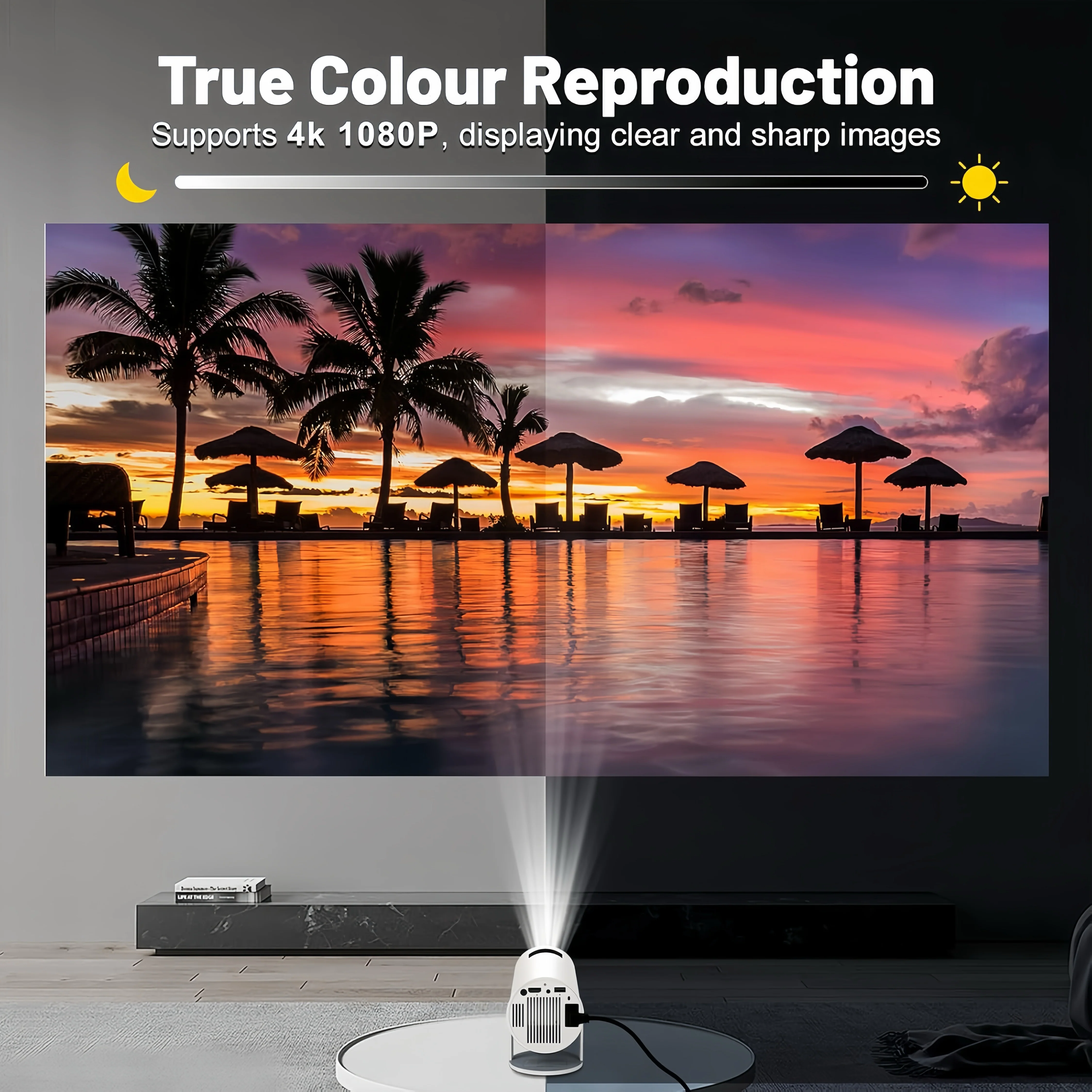 [GOLD] PocketBeam Smart 180° Projector - Image 5