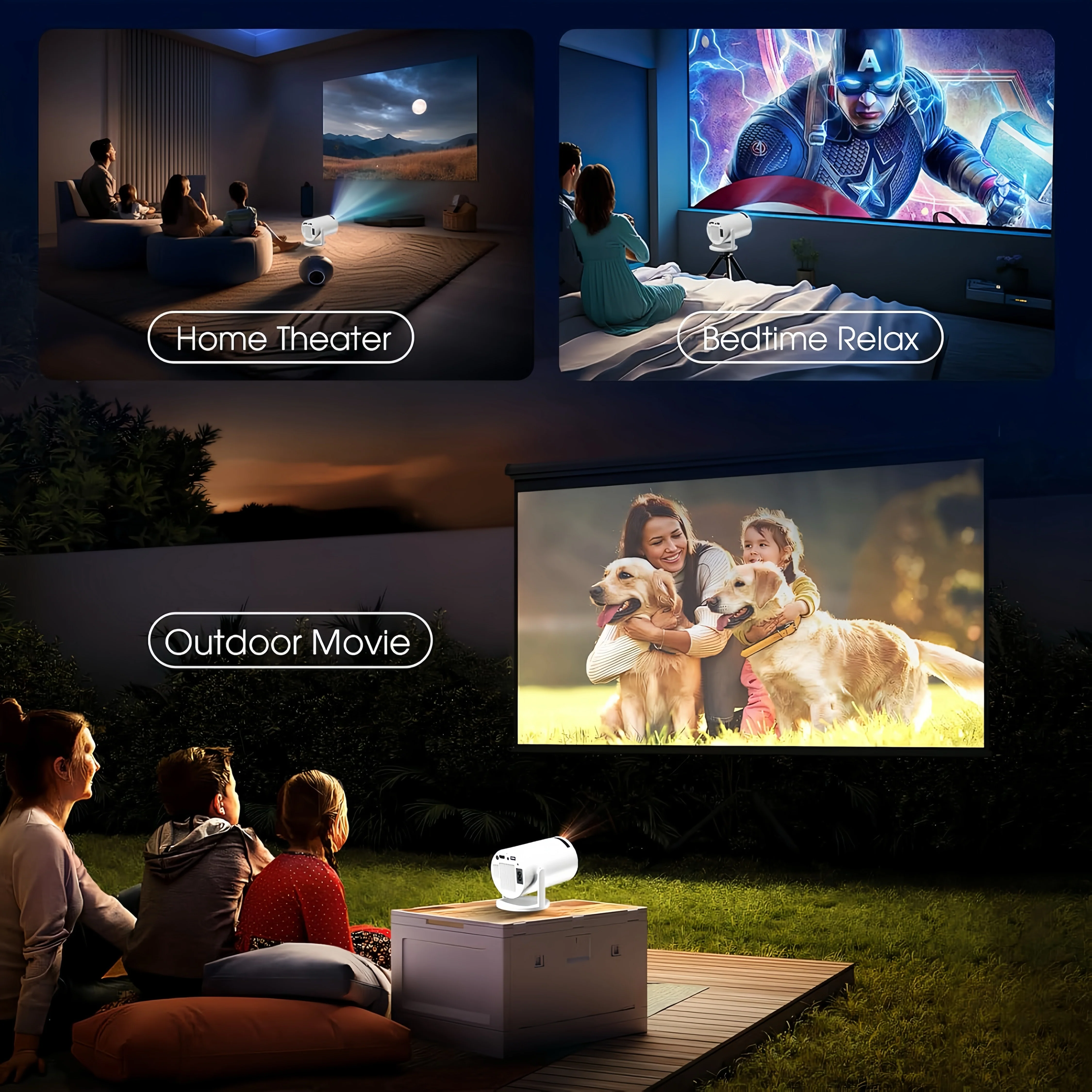 [GOLD] PocketBeam Smart 180° Projector - Image 9