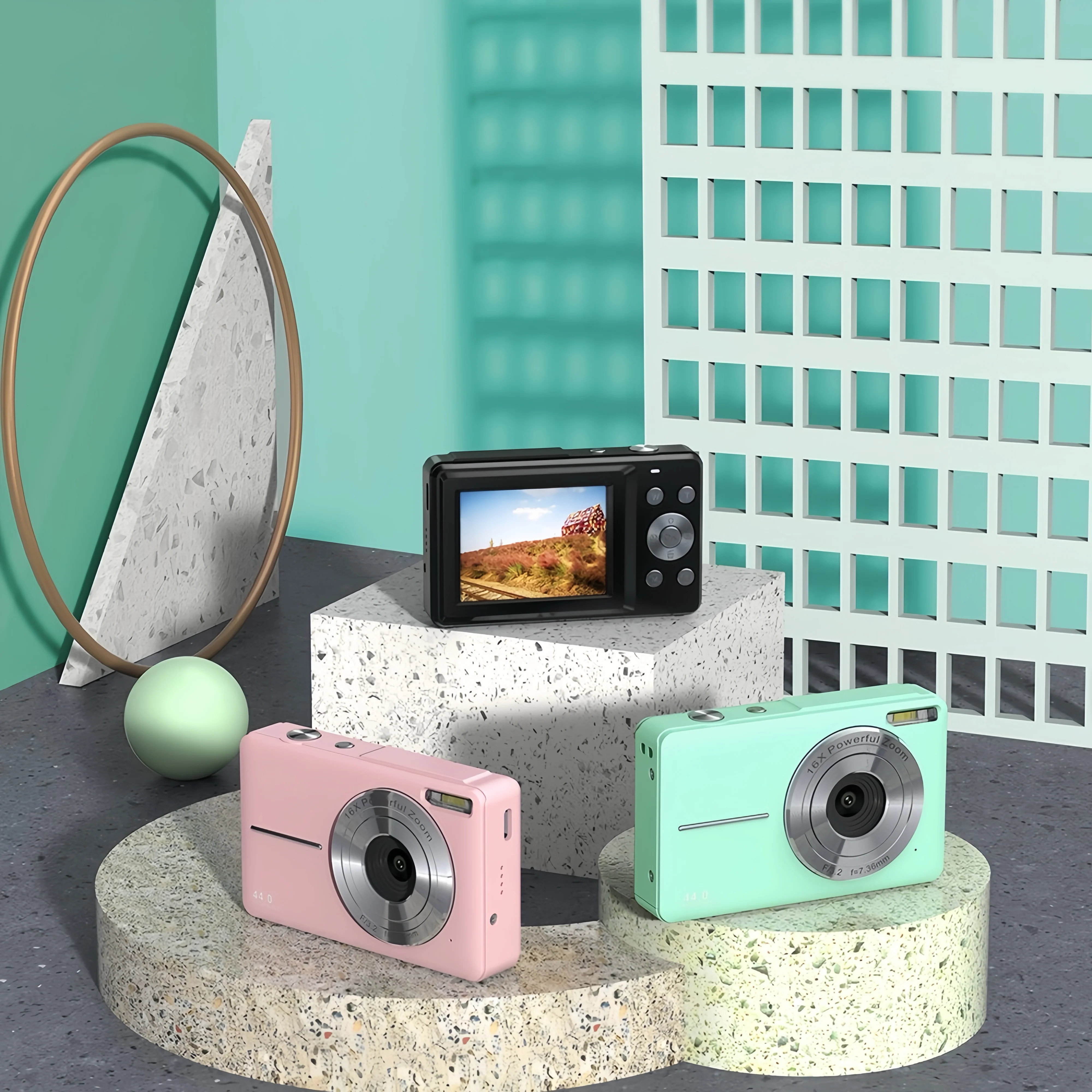 [GOLD] RetroSnap 44 Digital Camera for Kids and Adults - Image 2