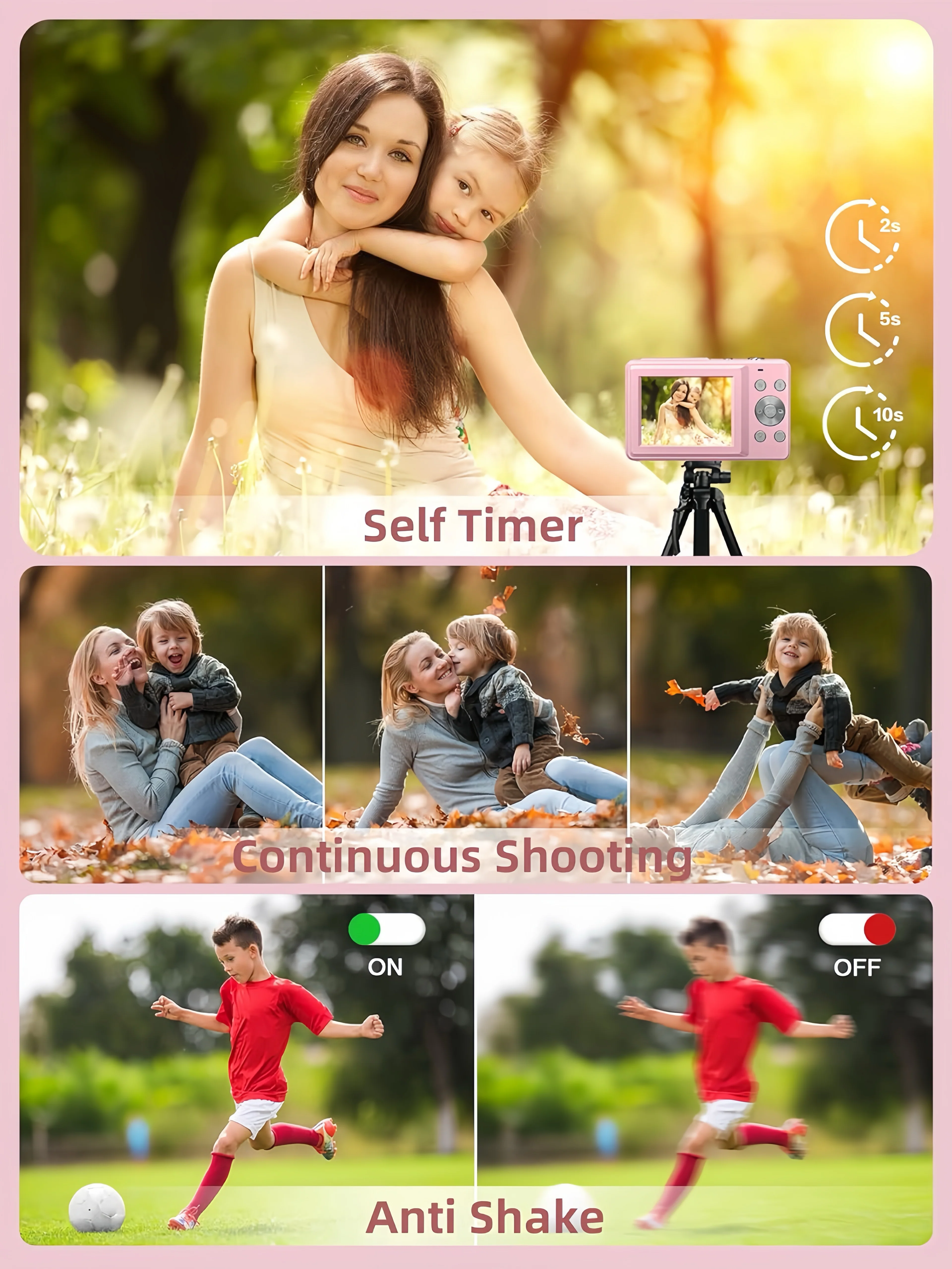 [GOLD] RetroSnap 44 Digital Camera for Kids and Adults - Image 9