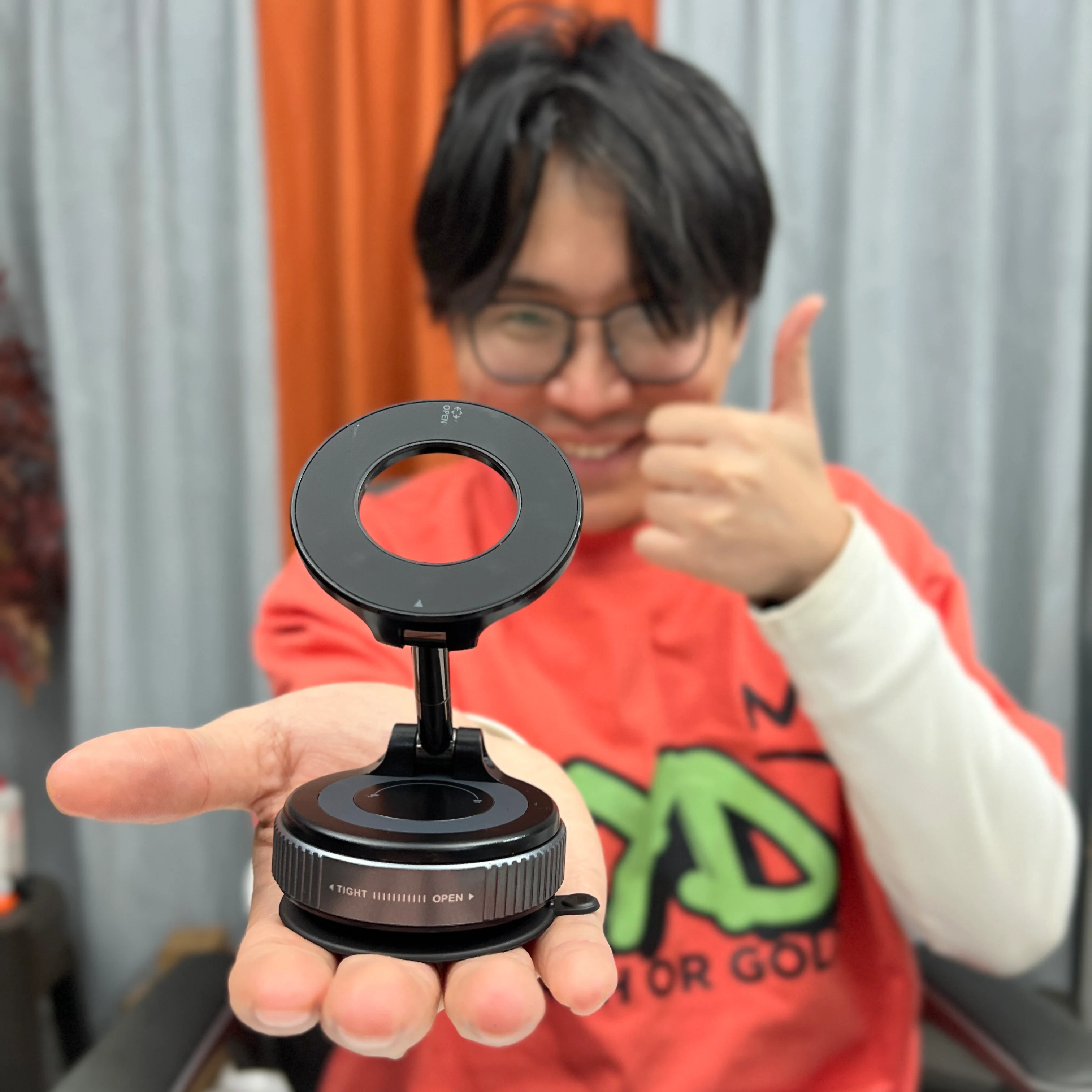 [GOLD] Snanen 360° Magnetic Suction Phone Mount - The Ultimate Hands-Free Holder