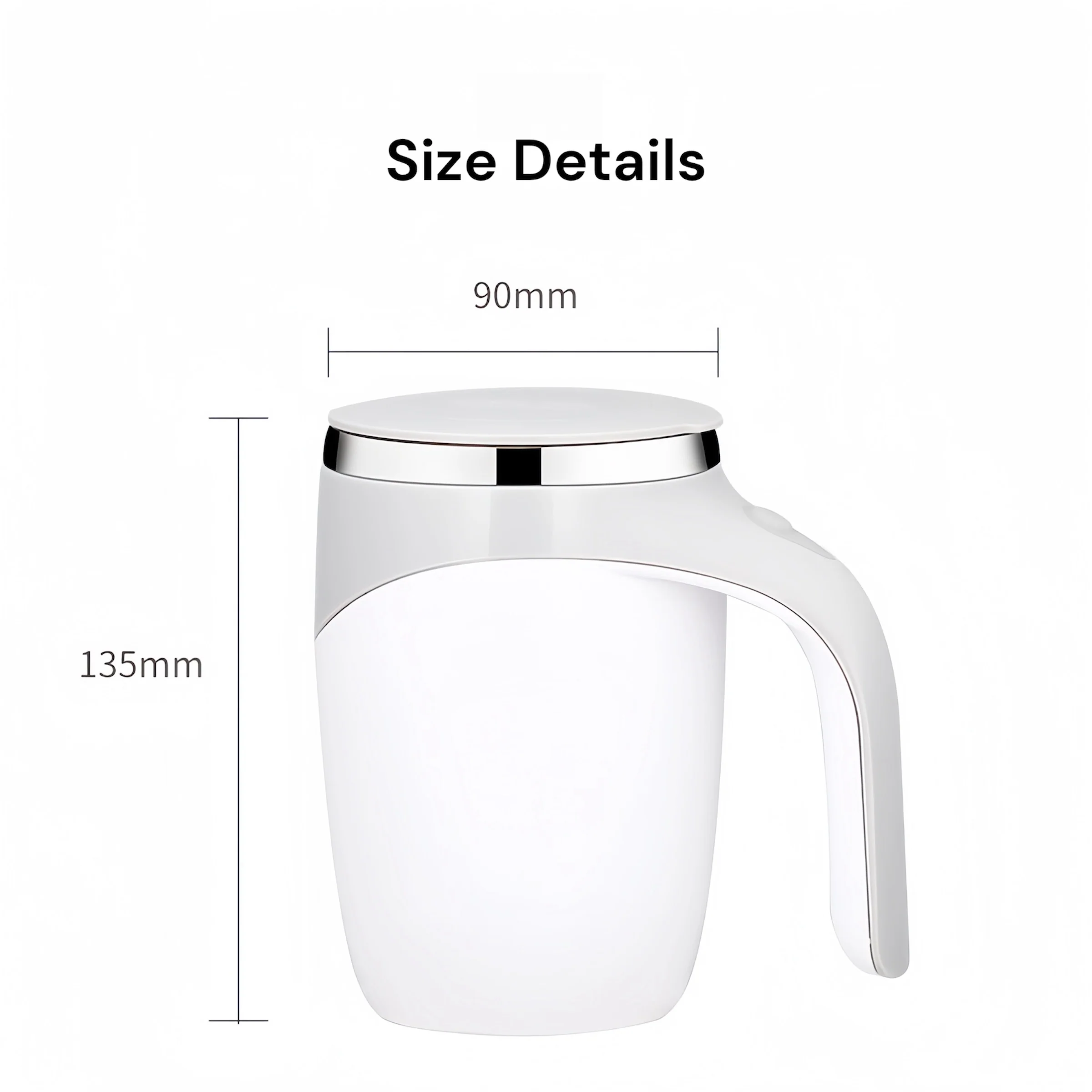 [GOLD] StirMate Magnetic Auto Stirring Cup - Image 5