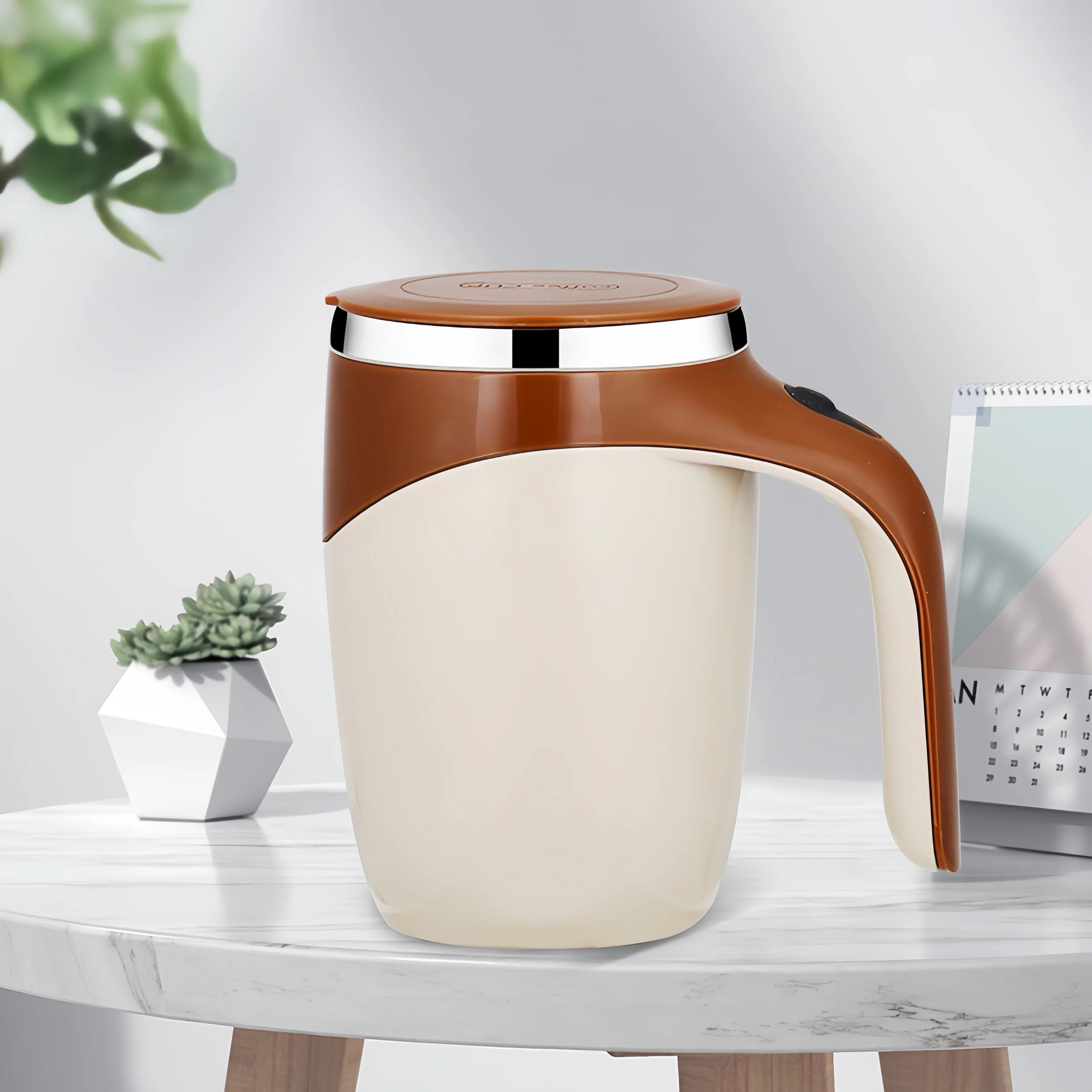 [GOLD] StirMate Magnetic Auto Stirring Cup - Image 6