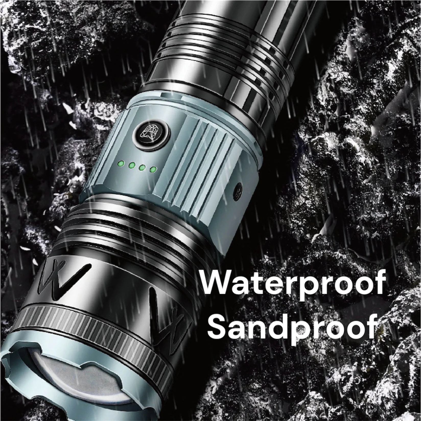 [GOLD] TorchMaster X9 Multi-Mode Tactical Flashlight - Image 12