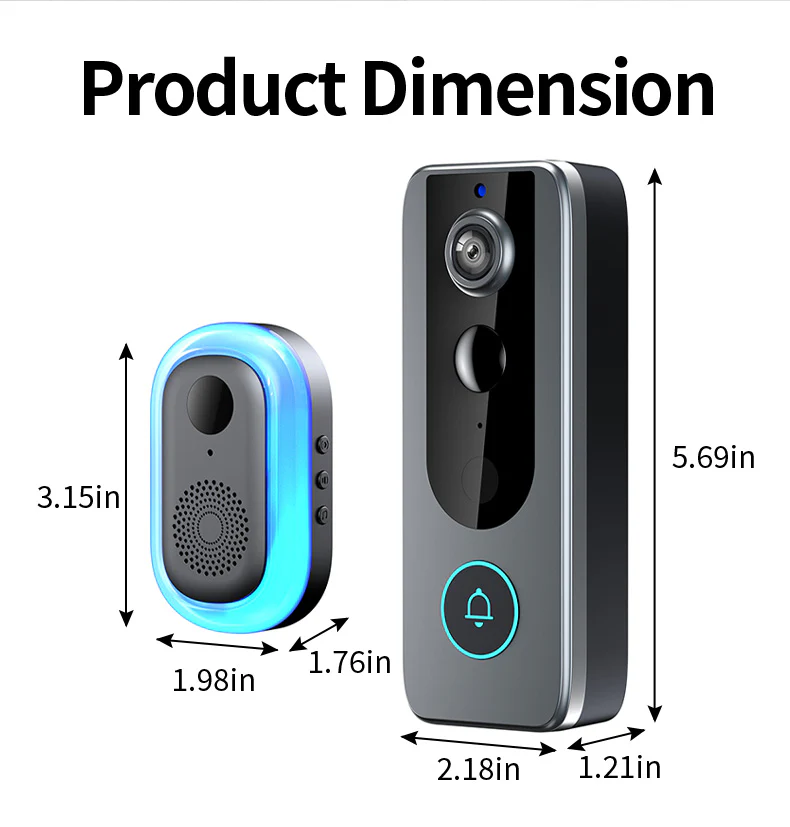[GOLD] GuardianBell Pro – Smart WiFi Doorbell & Security Cam in One - Image 14