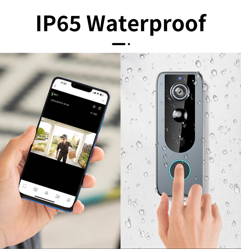 [GOLD] GuardianBell Pro – Smart WiFi Doorbell & Security Cam in One - Image 8
