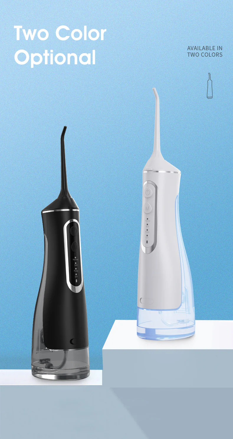 [GOLD] HydroPulse Pro – Portable Water Flosser with 4 Modes & 8 Tips - Image 10