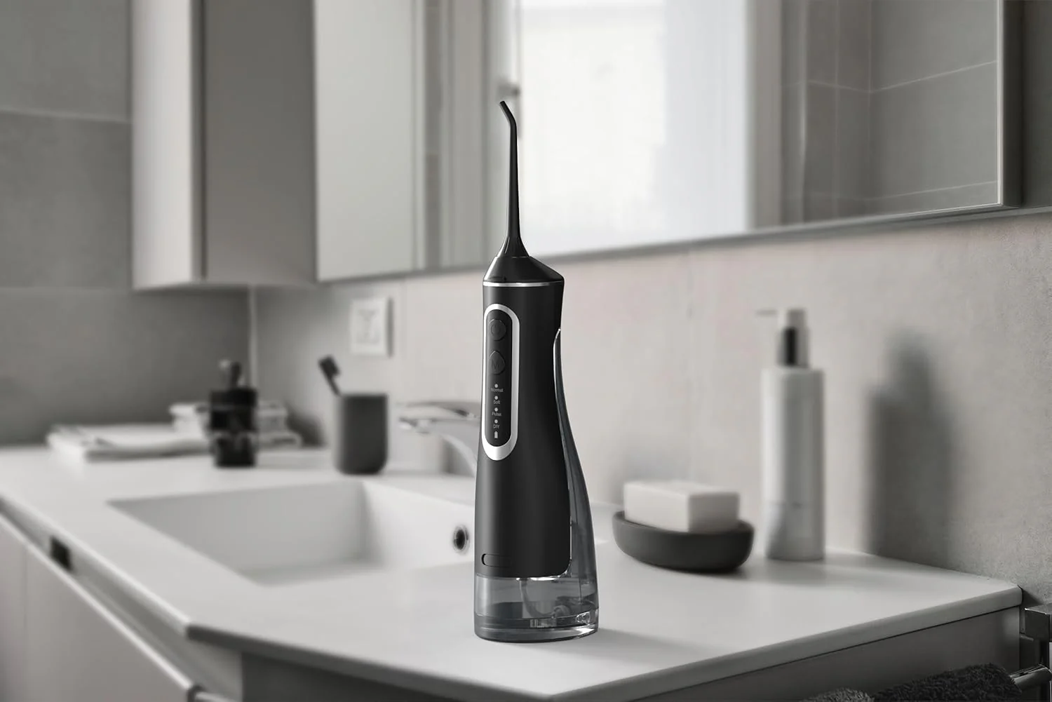 [GOLD] HydroPulse Pro – Portable Water Flosser with 4 Modes & 8 Tips - Image 2