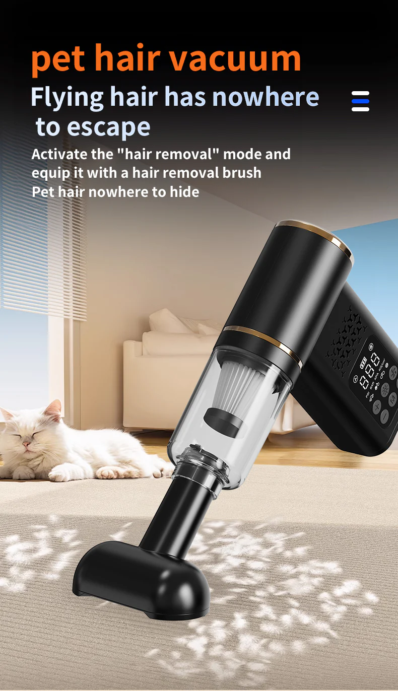 [GOLD] KORVA AirVac Pro 5-in-1 Cordless Car Vacuum + Tire Inflator - Image 12