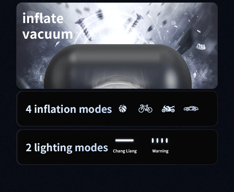 [GOLD] KORVA AirVac Pro 5-in-1 Cordless Car Vacuum + Tire Inflator - Image 4
