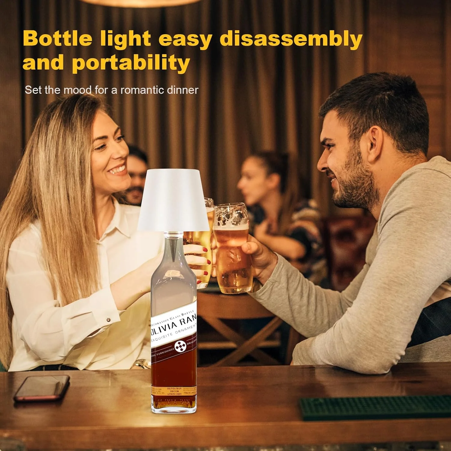 [KYD's Choice] BottleGlow™ Luxe Ambient Touch Lamp - Image 4
