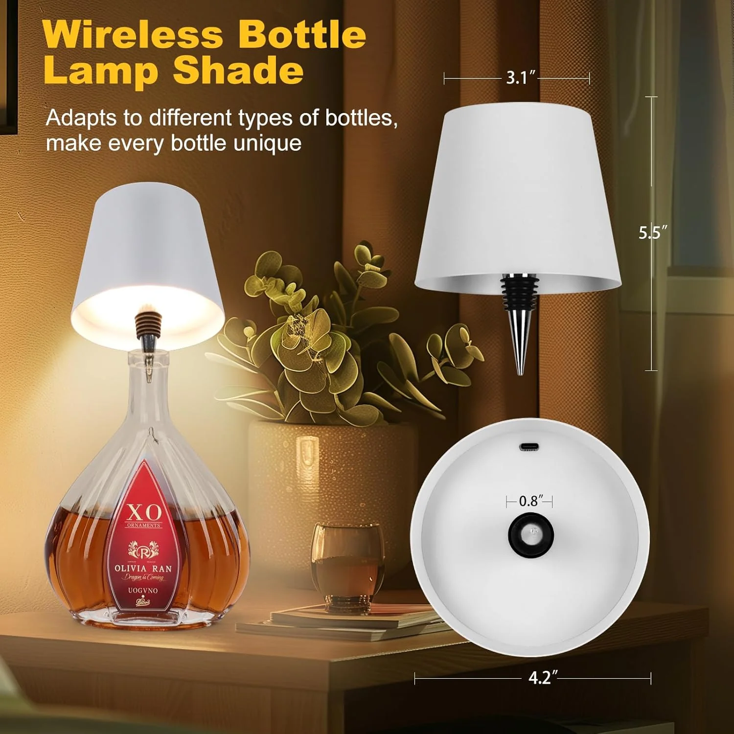 [KYD's Choice] BottleGlow™ Luxe Ambient Touch Lamp - Image 5