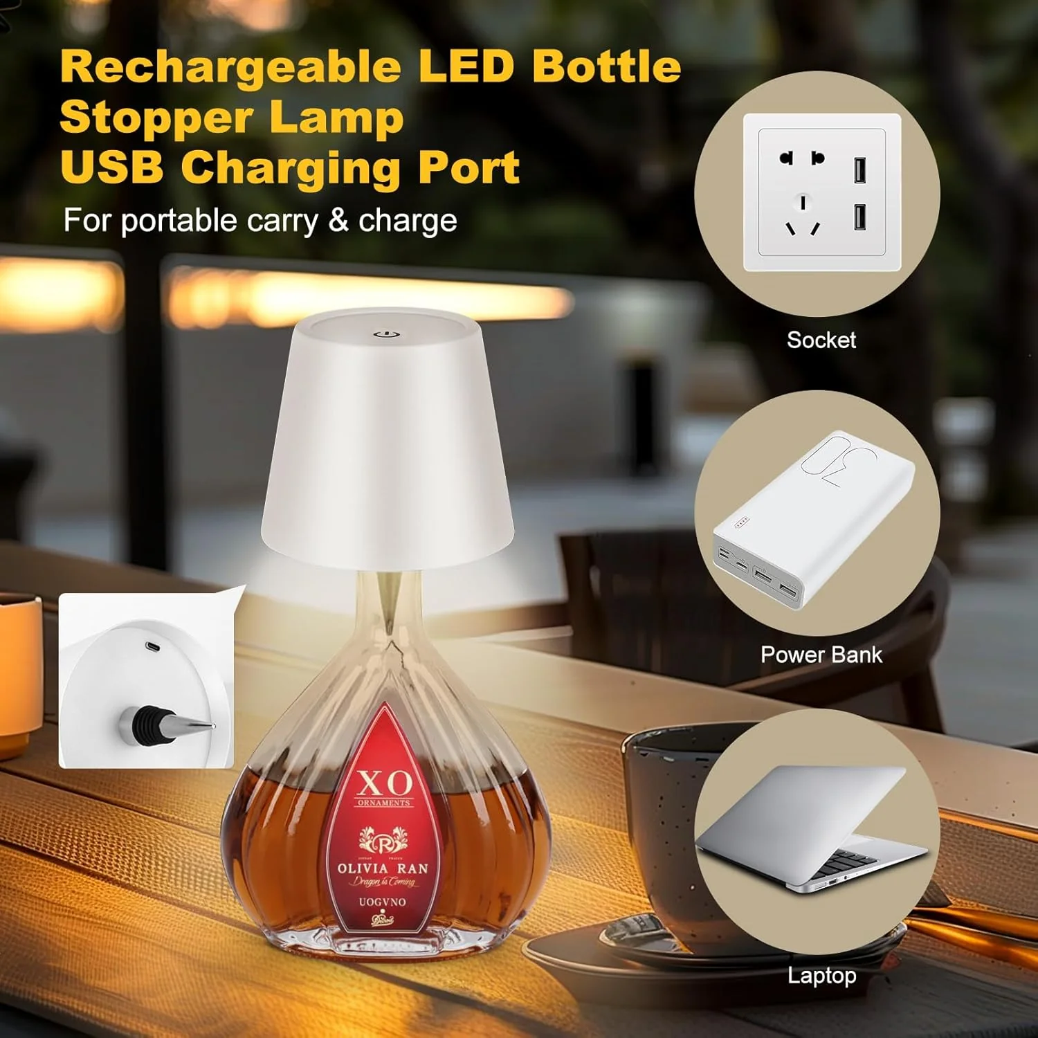 [KYD's Choice] BottleGlow™ Luxe Ambient Touch Lamp - Image 7