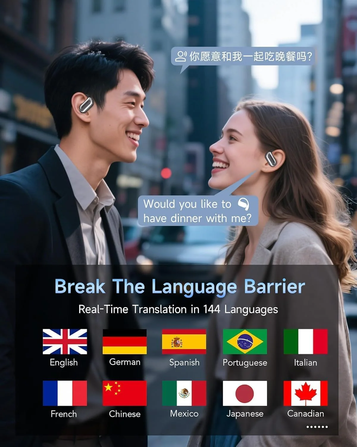 [GOLD] LinguaWave Pro — Real-Time AI Translation Earbuds - Image 6